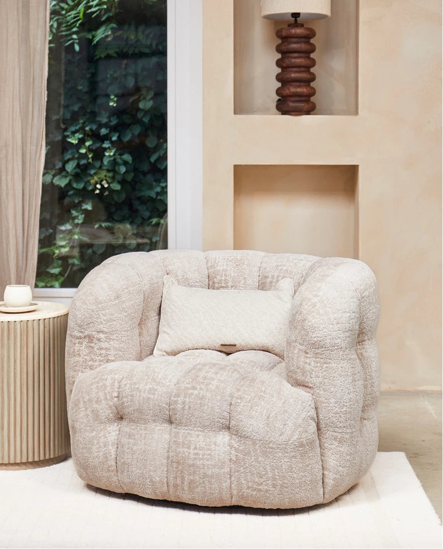 Arosa okretna fotelja, natural