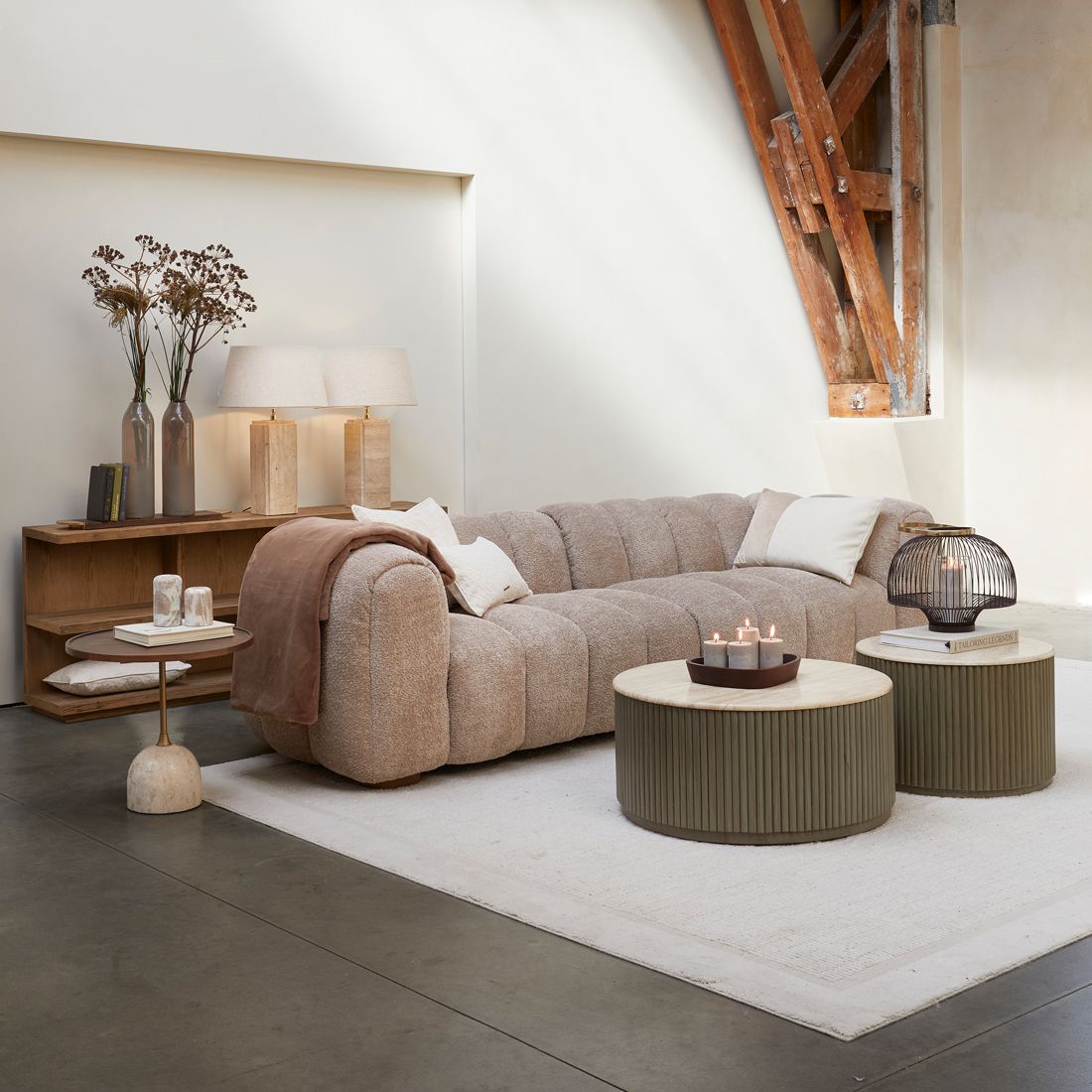 Vicenza trosjed Taupe