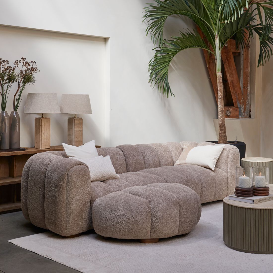 Vicenza trosjed Taupe