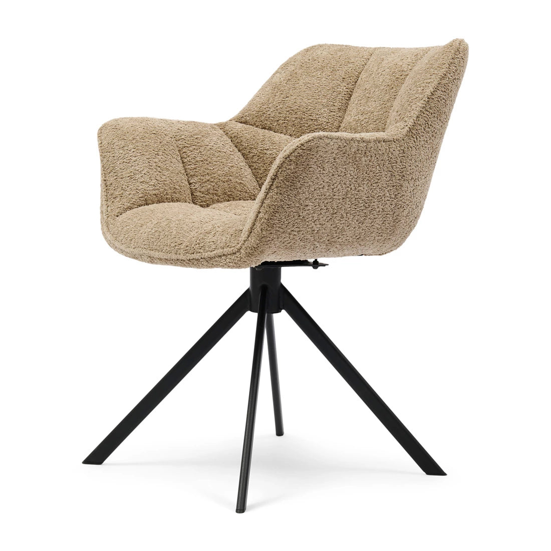 Carnaby okretna blagovaonska stolica, Soft Walnut