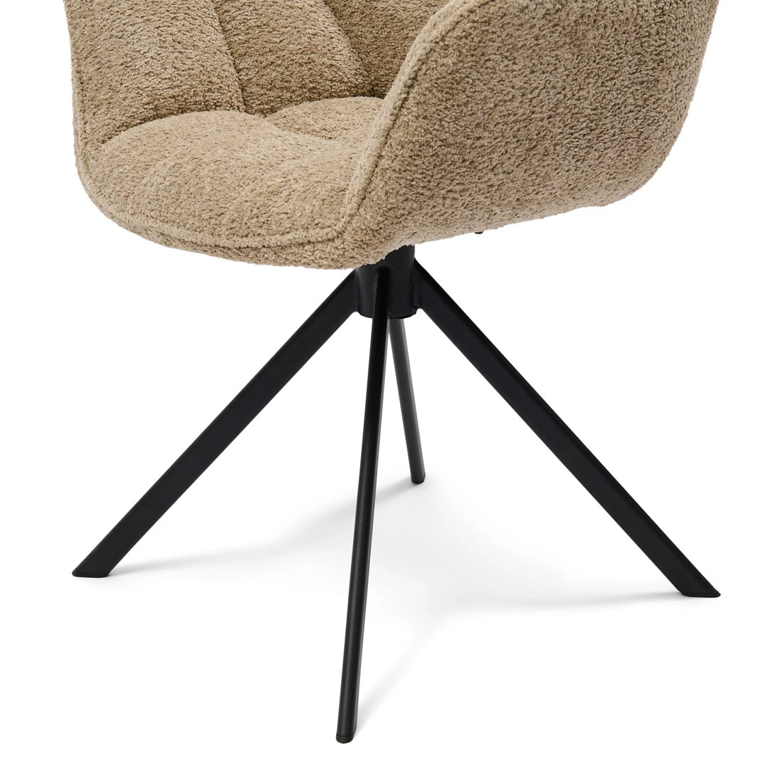 Carnaby okretna blagovaonska stolica, Soft Walnut