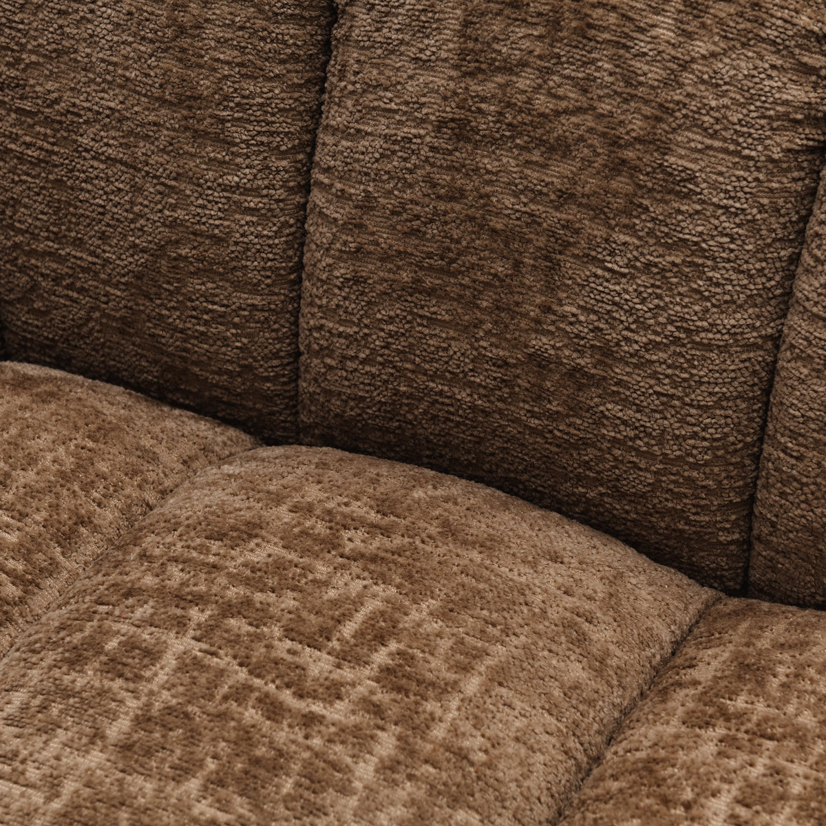Vicenza dvosjed (love seat), Hazelnut, smeđa tkanina, Riviera Maison, slika 6