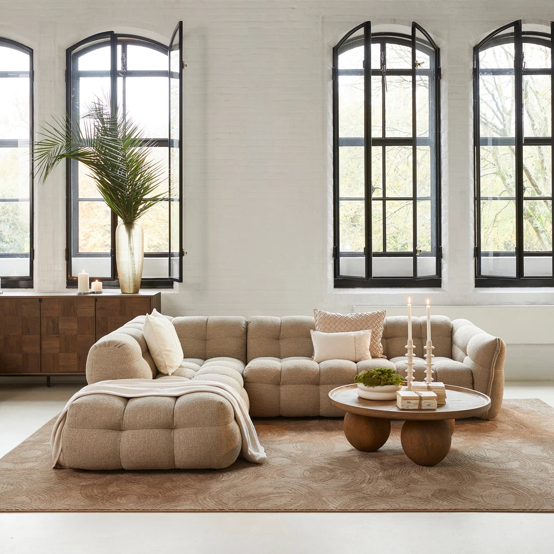 Kutna garnitura Imperial lijeva strana, Natural