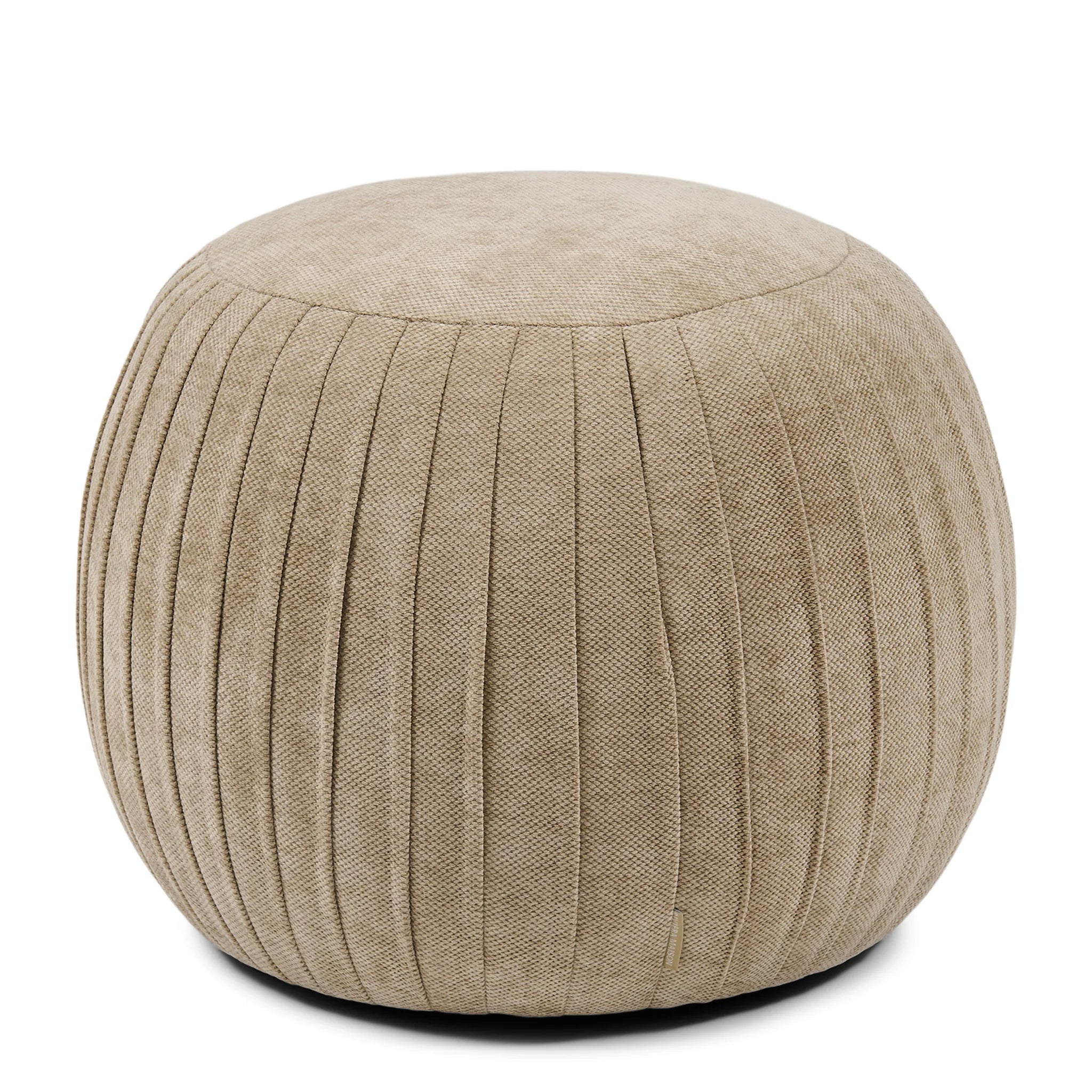 Paris Footstool, vintage jaquard