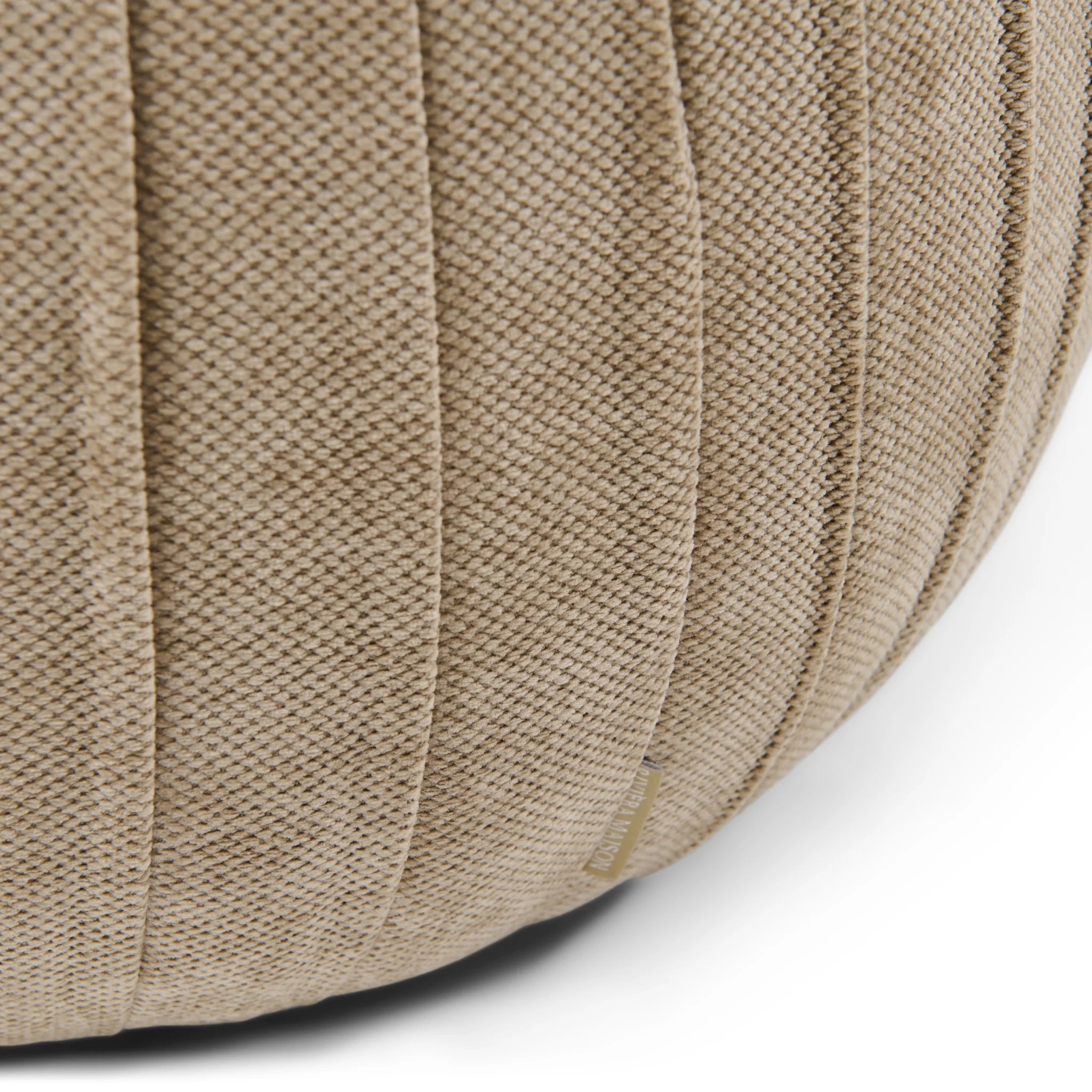 Paris Footstool, vintage jaquard