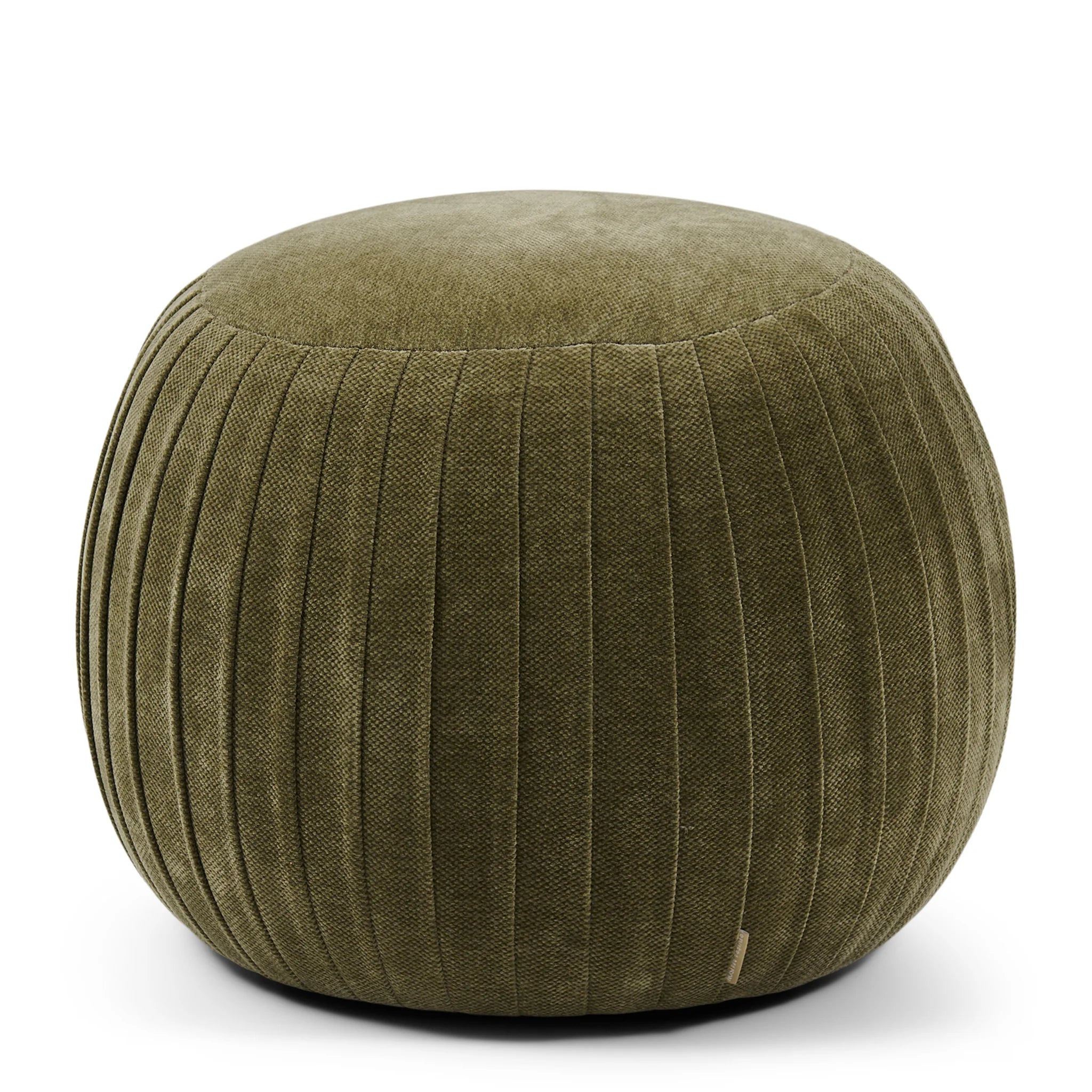 Paris Footstool, vintage jaquard