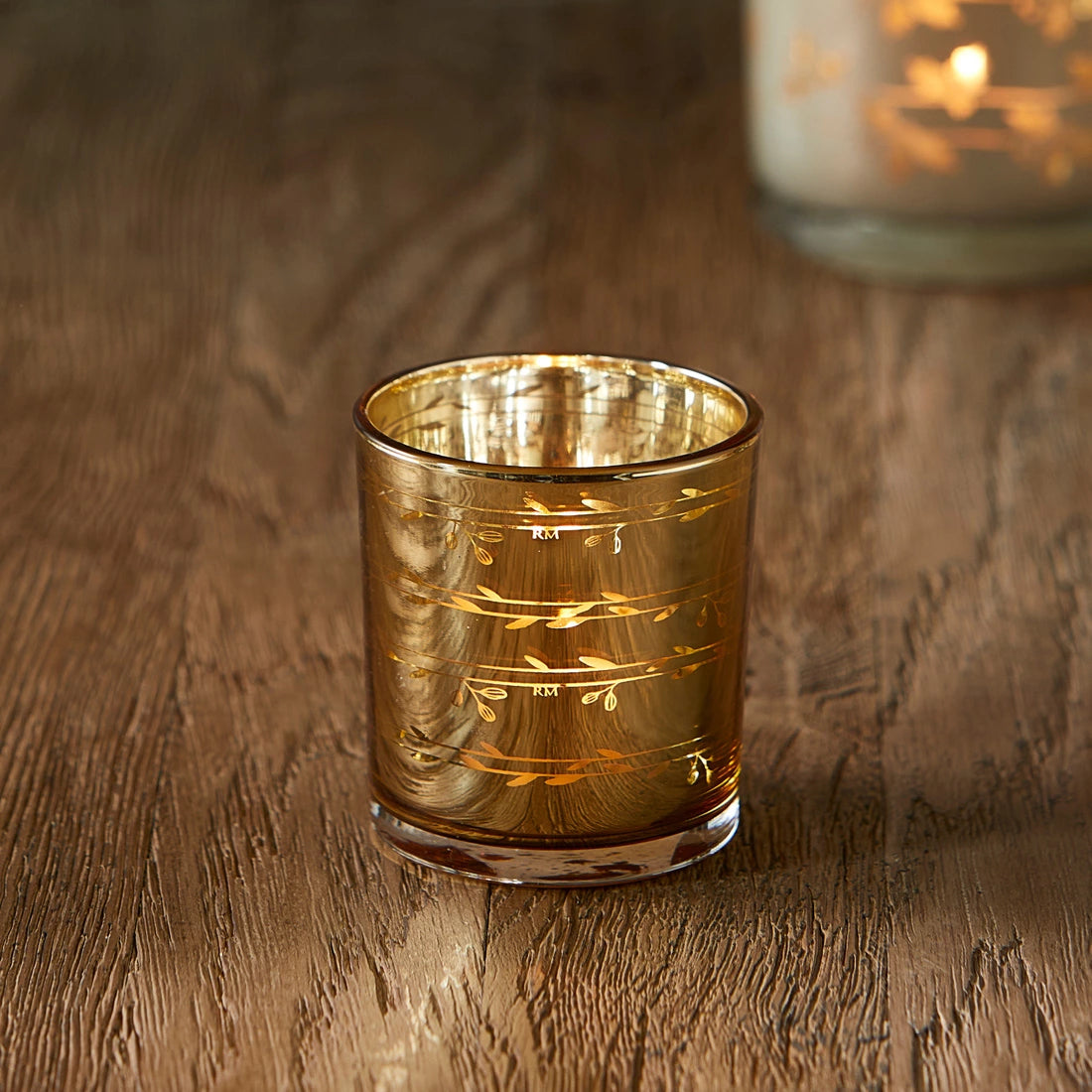 Svijećnjak Sparkle Misteltoe, zlatni