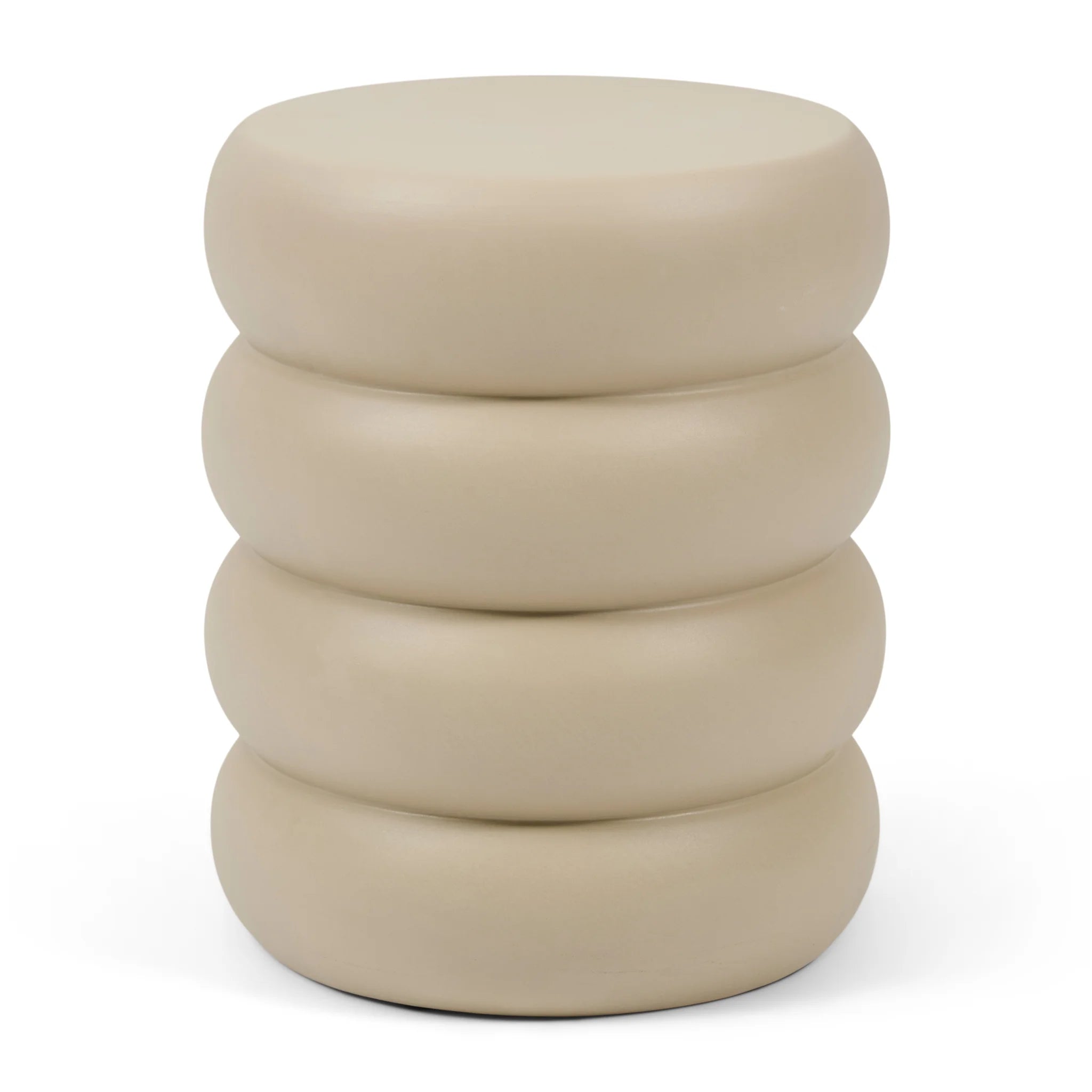 Rose Tower Pomoćni Stol, warm beige