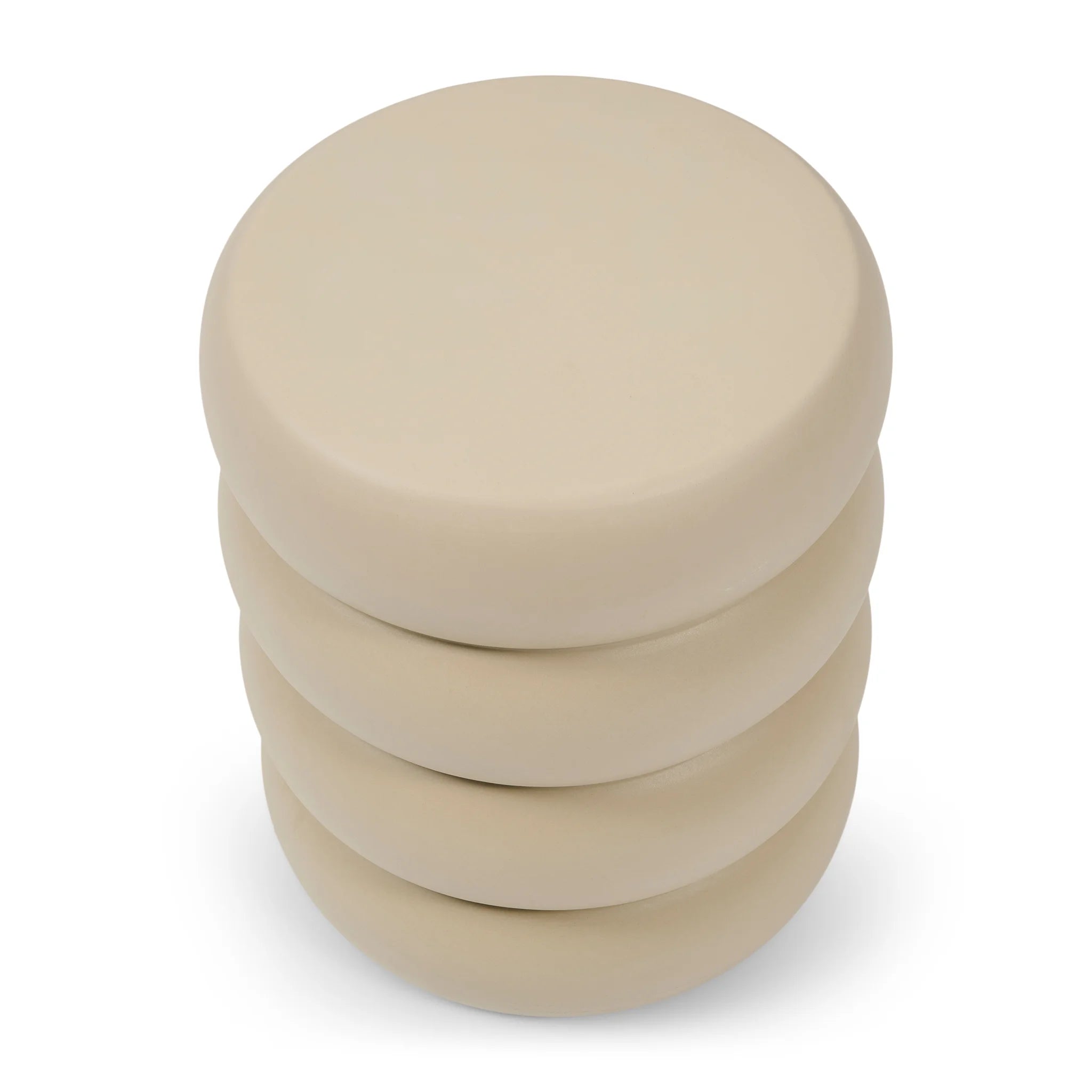 Rose Tower Pomoćni Stol, warm beige