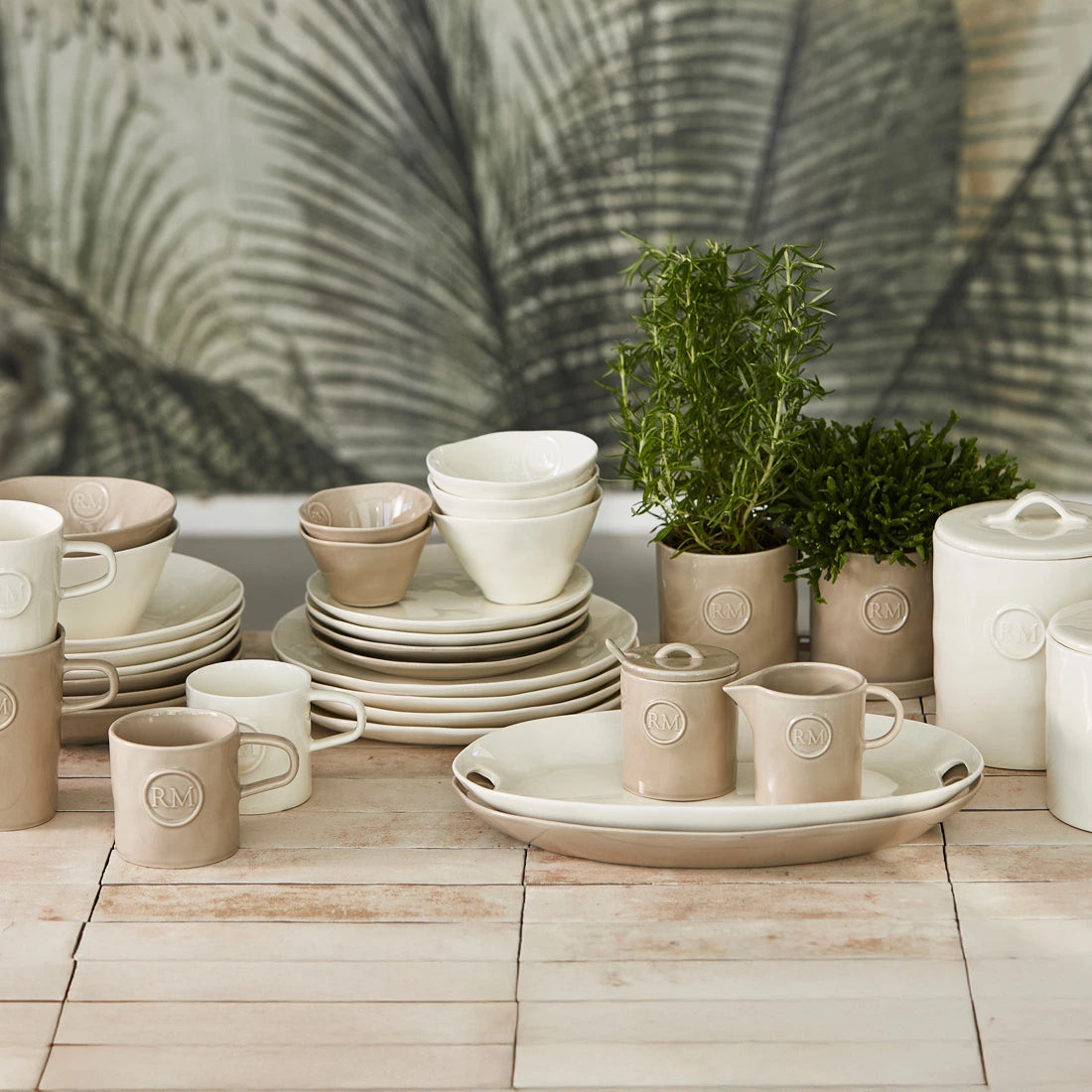 Tanjur za posluživanje Portofino, bež