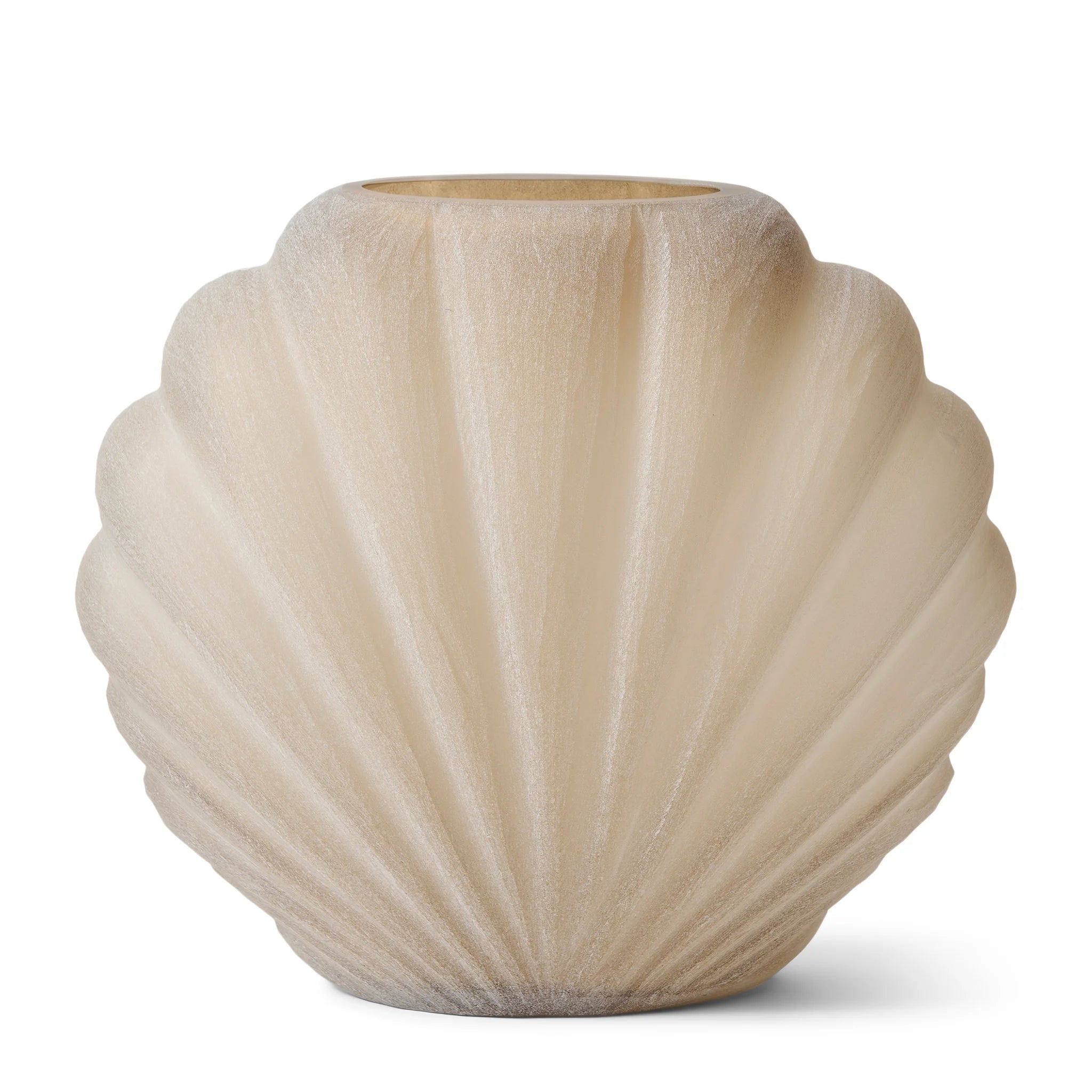 Frosted Shell Vaza M