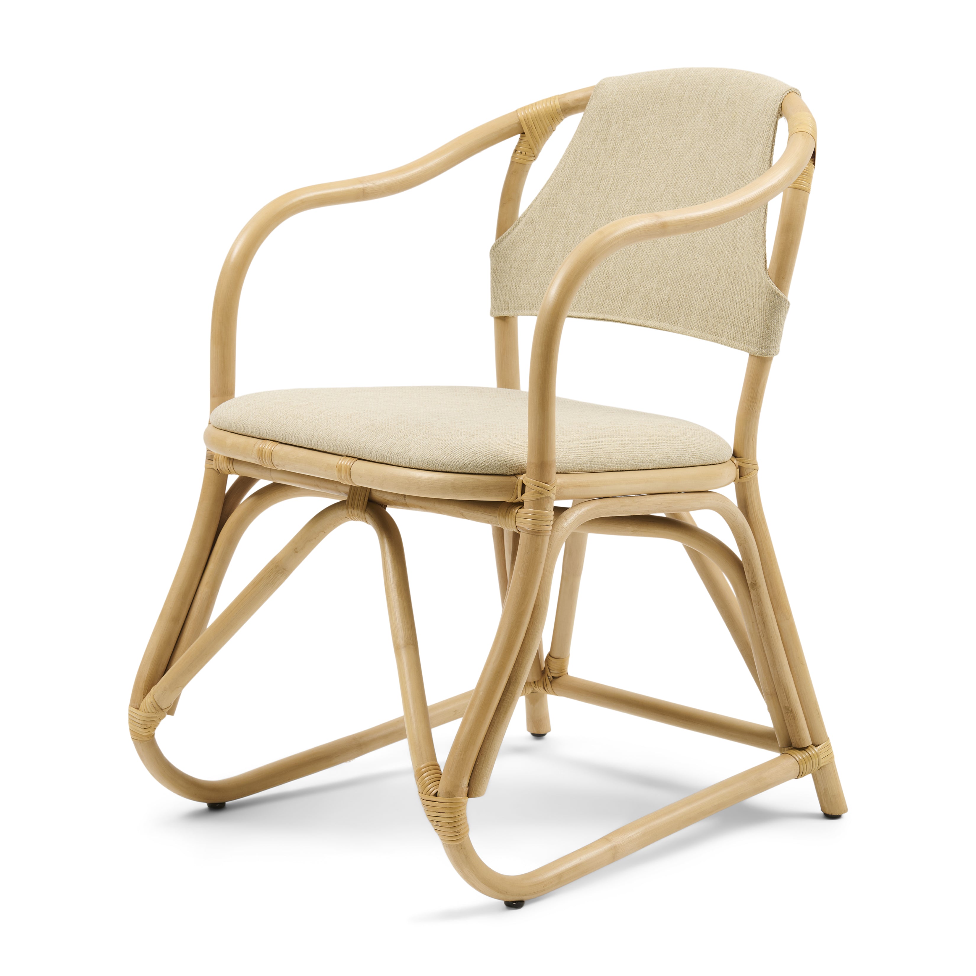 Nassau Beach Dining Armchair – bočni pogled