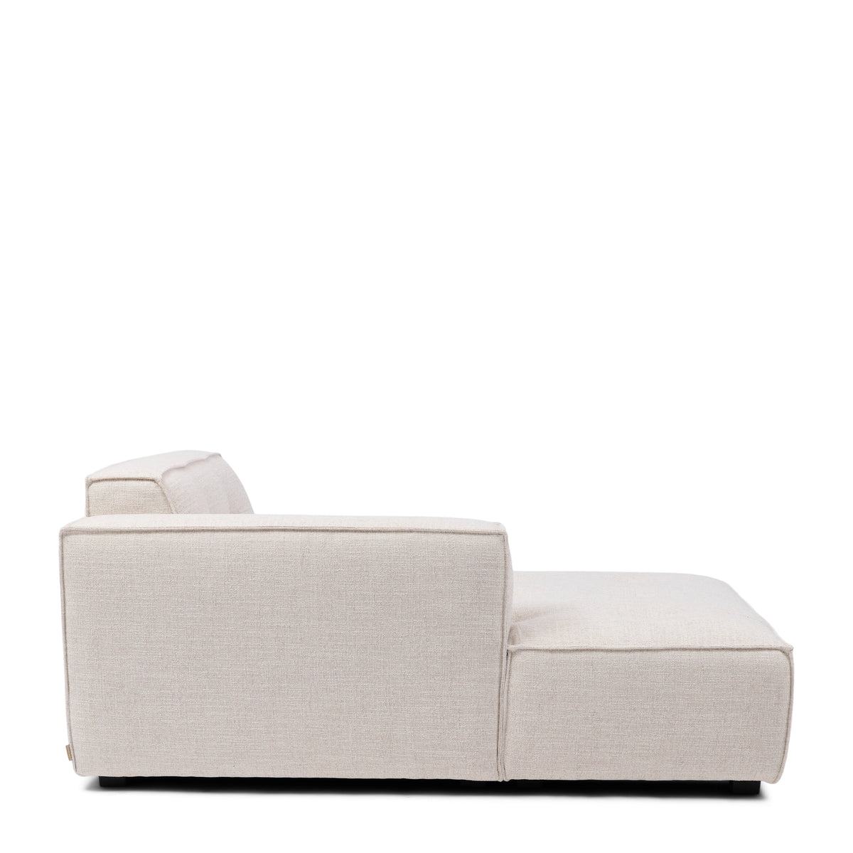 Modularna sofa Brandon ležaljka lijevo, bijela tkanina, Riviera Maison, slika 4