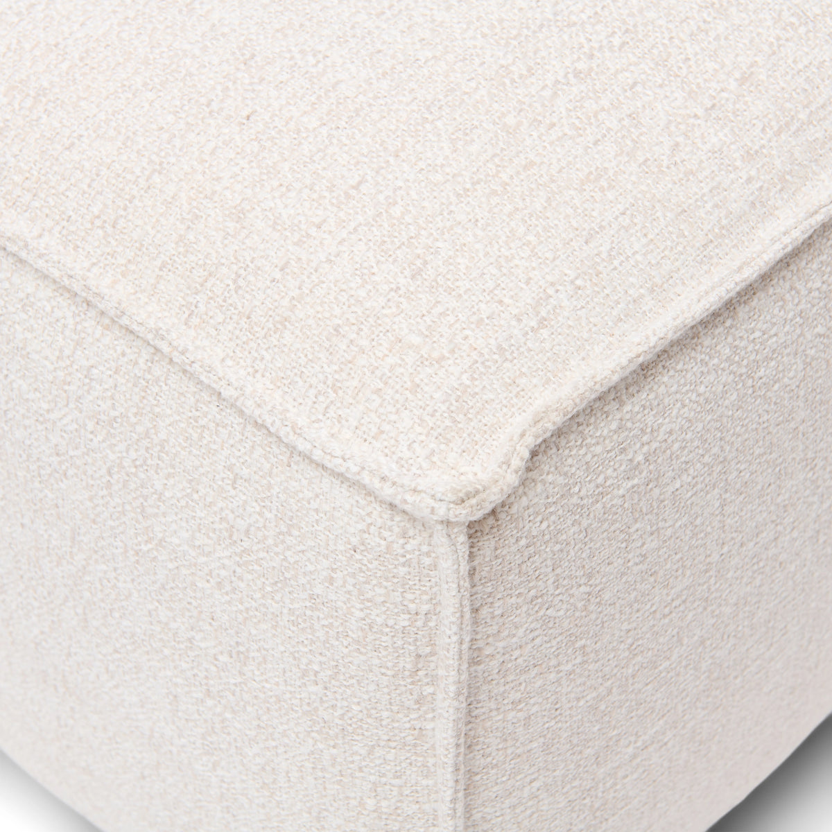Modularna sofa Brandon centralni dio XL, bijela tkanina, Riviera Maison, slika 6