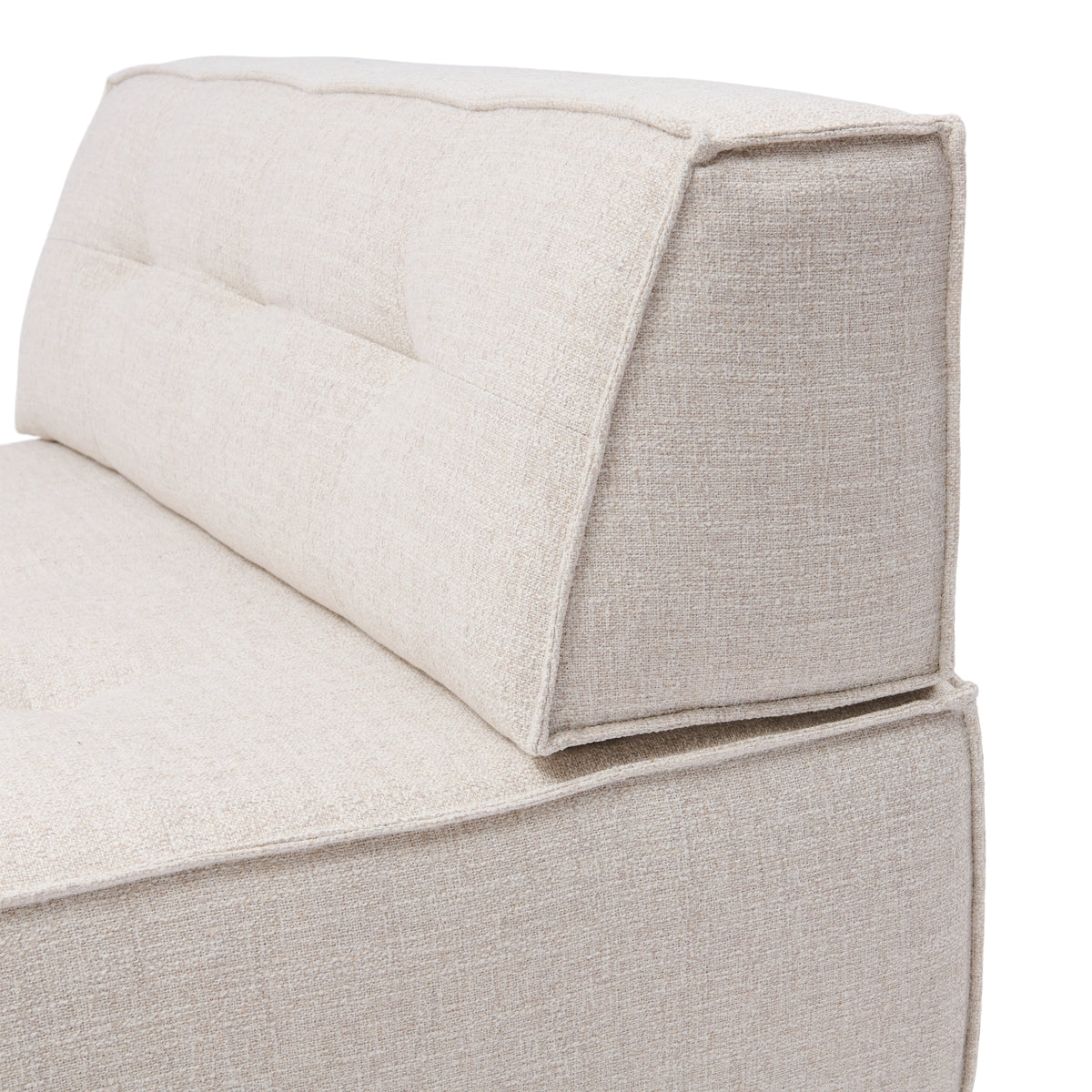 Modularna sofa Brandon centralni dio XL, bijela tkanina, Riviera Maison, slika 7