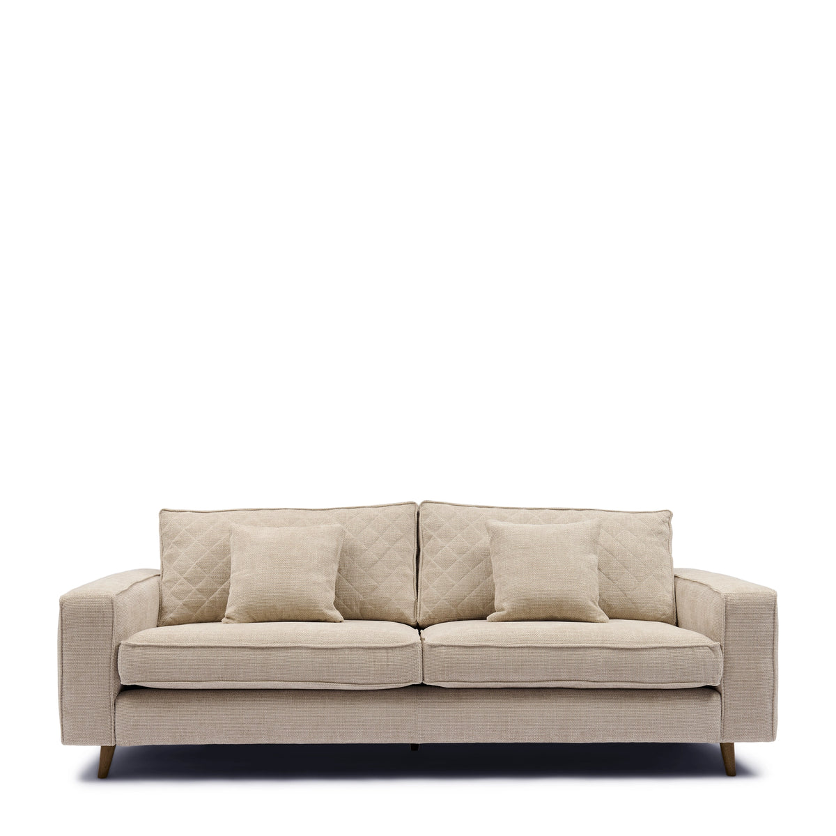 Kendall trosjed 3,5, Satin Shell, bež tkanina, Riviera Maison