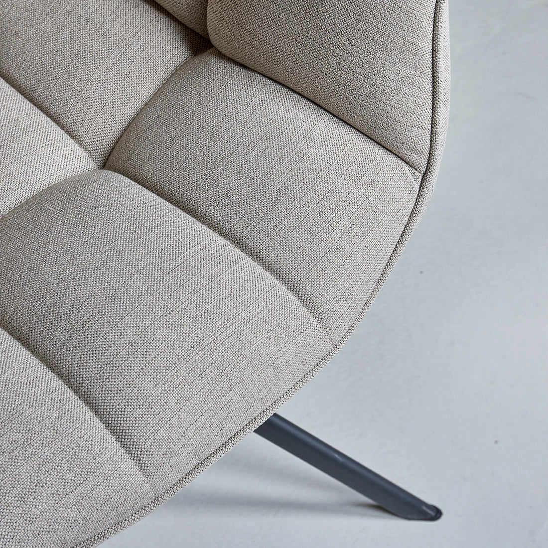 Carnaby okretna blagovaonska stolica Light flax, Mouline lan