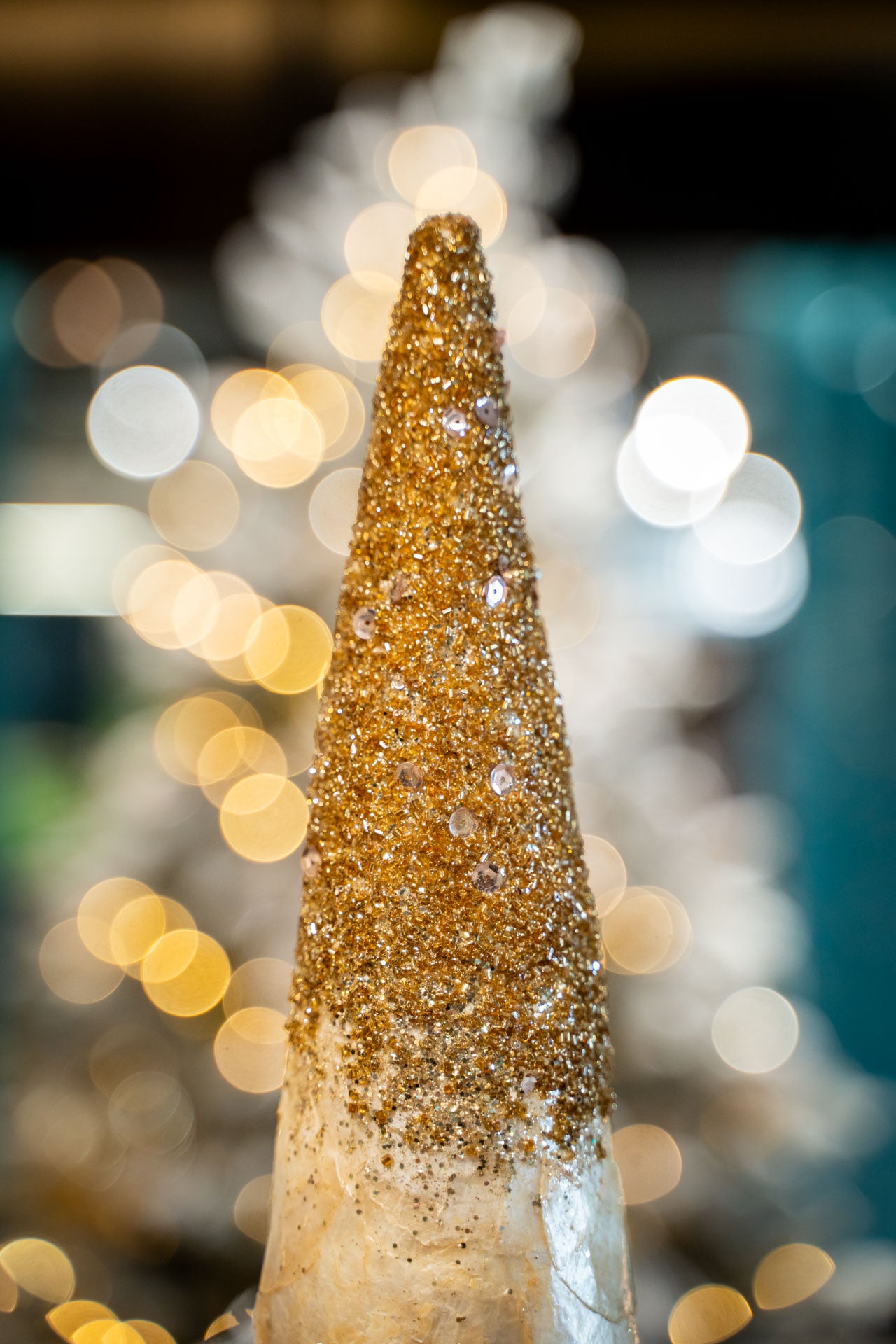 BRILLANTE zlatno božićno drvce 36 cm