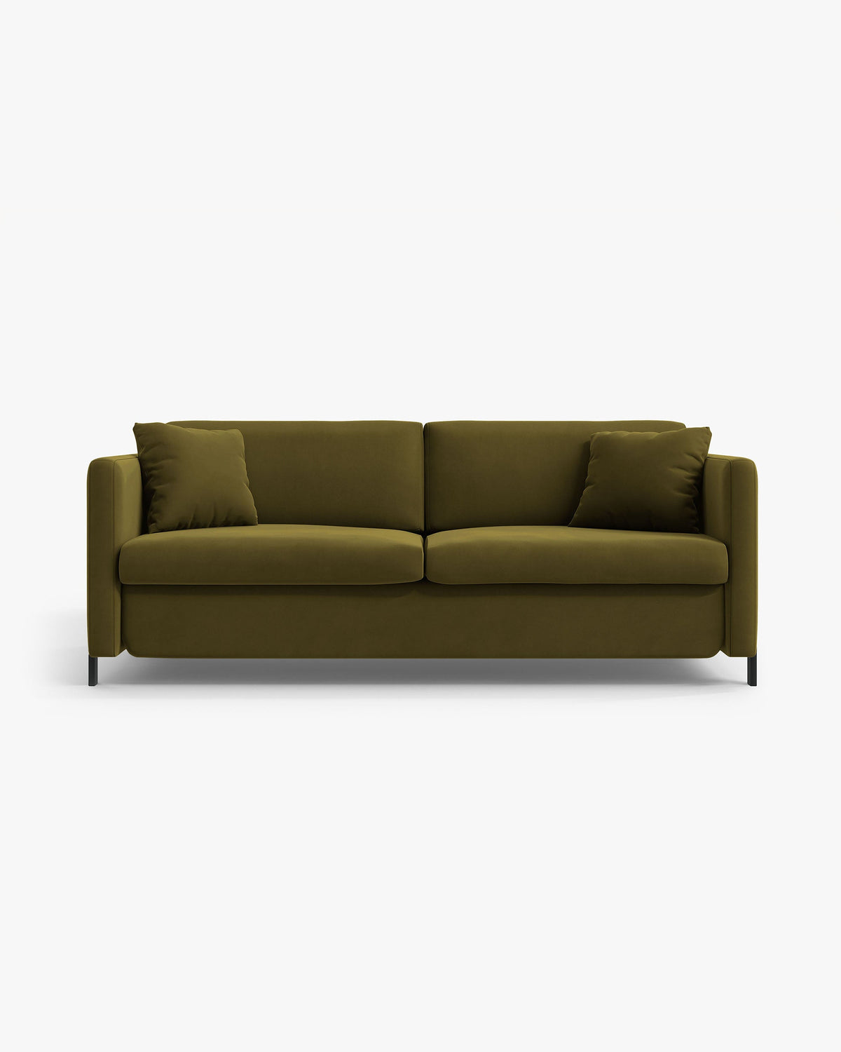 Gloria sofa s funkcijom ležaja – Velvet (Salvador) – Zelena