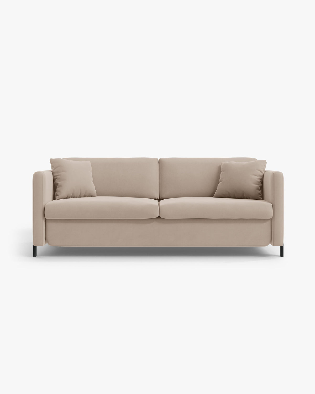 Gloria sofa s funkcijom ležaja (206 cm) – Velvet (Salvador) – Bež