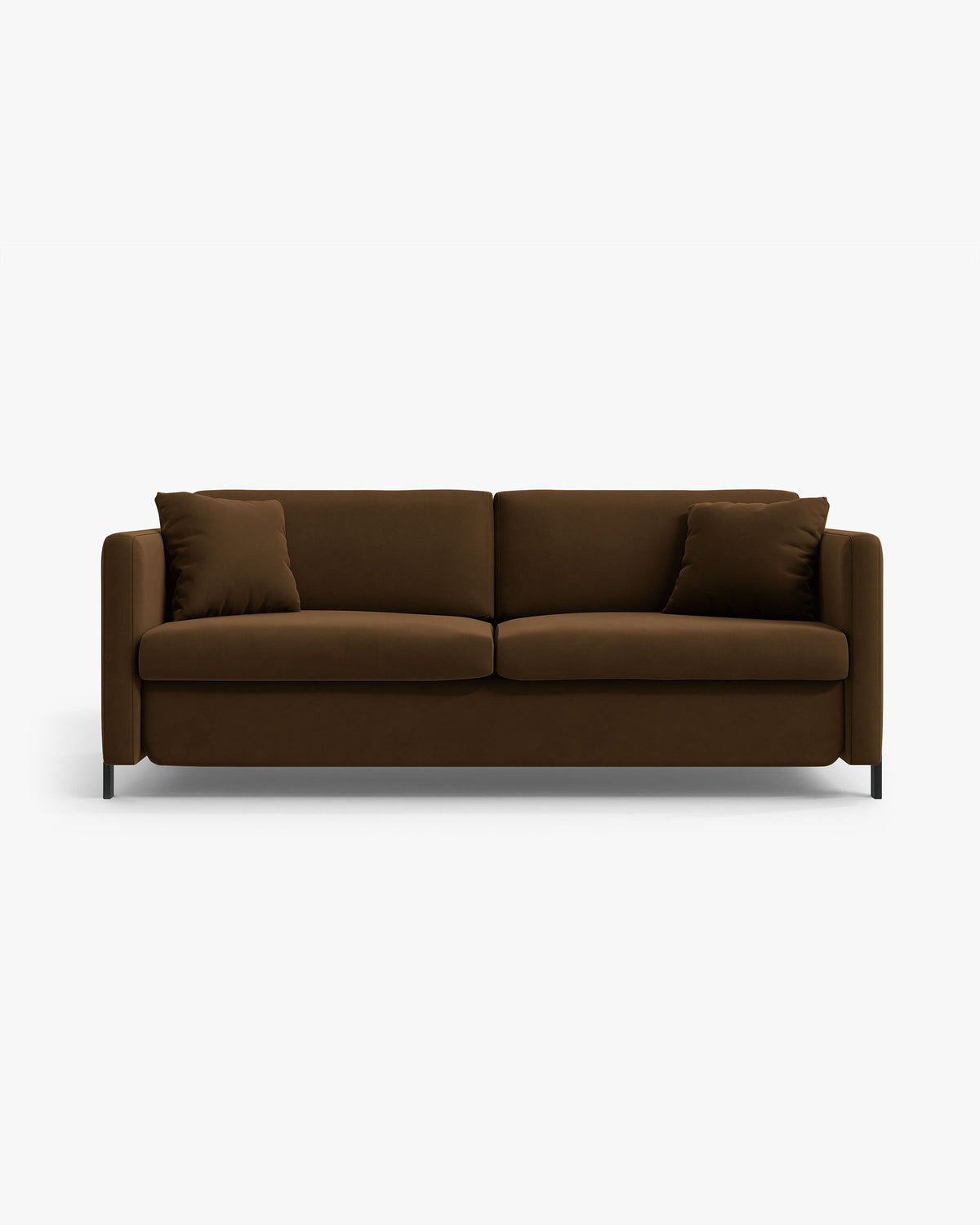 Gloria sofa s funkcijom ležaja (206 cm) – Velvet (Salvador) – Chocolate