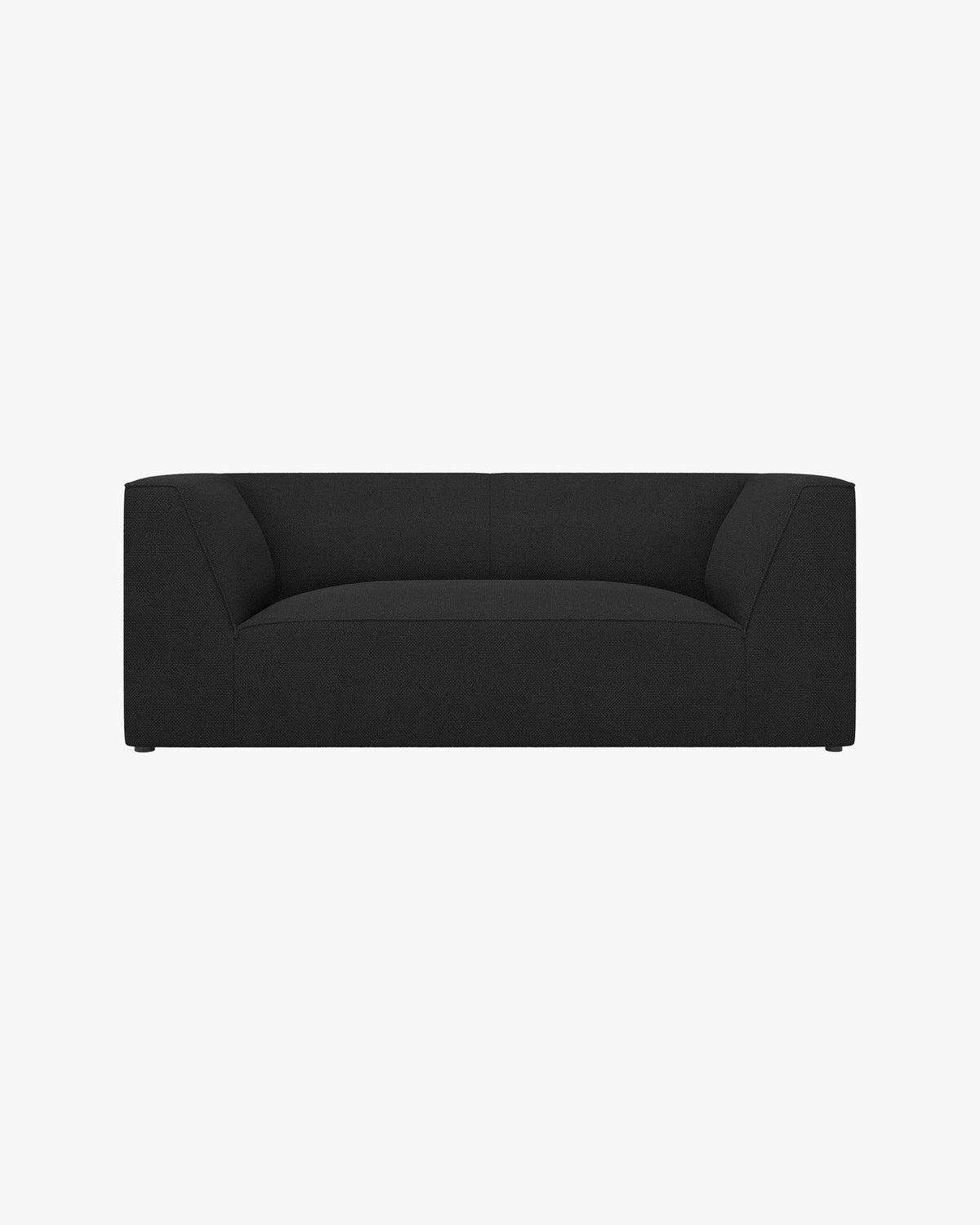 Ruby sofa – Strukturirana tkanina (Ottawa) – Crna