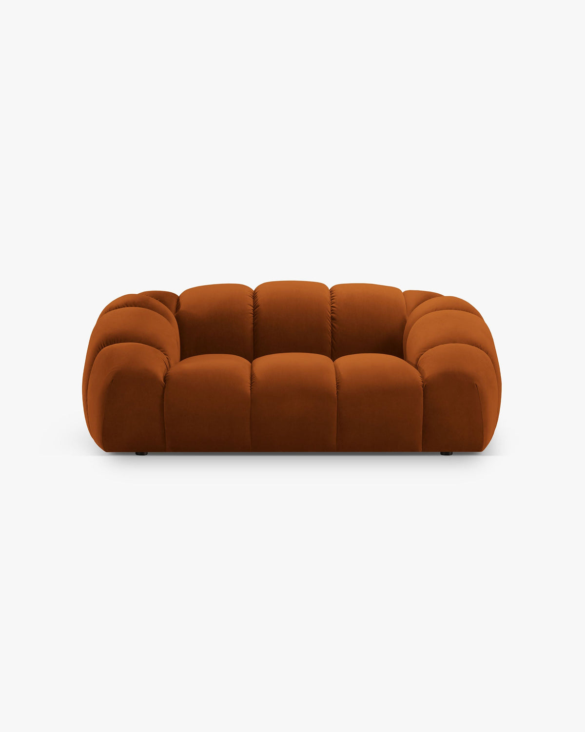 Diana sofa – Velvet (Salvador) – Terakota