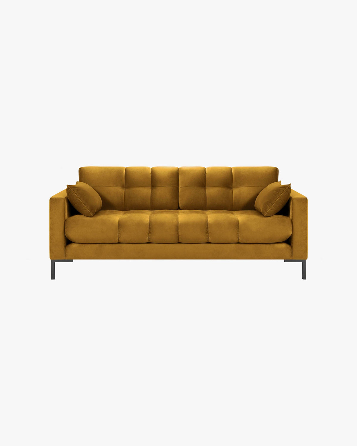 Mamaia sofa – Velvet (Bluvel) – Žuta