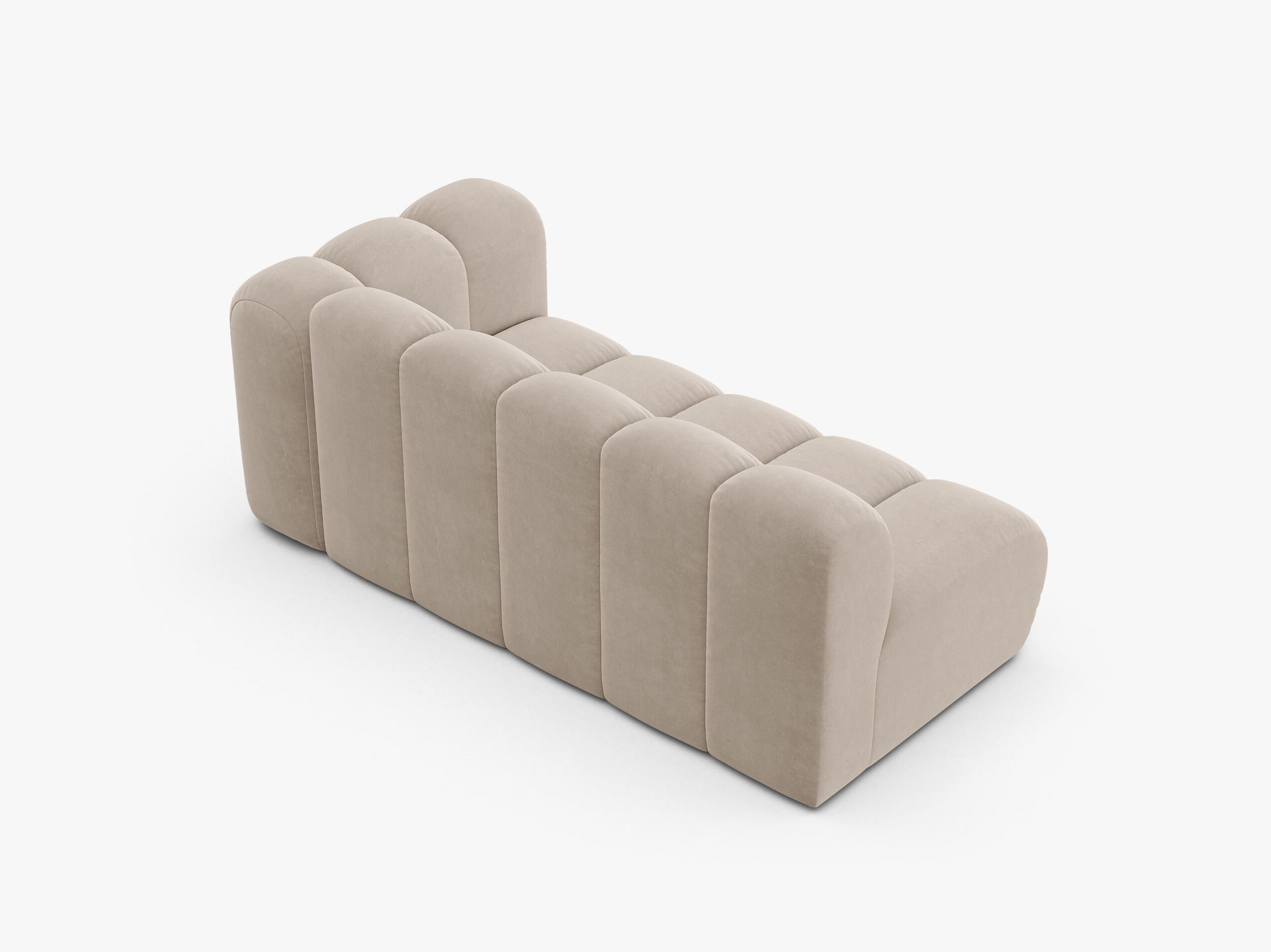 Lupine modularna sofa 3 mjesta s jednostranim naslonom