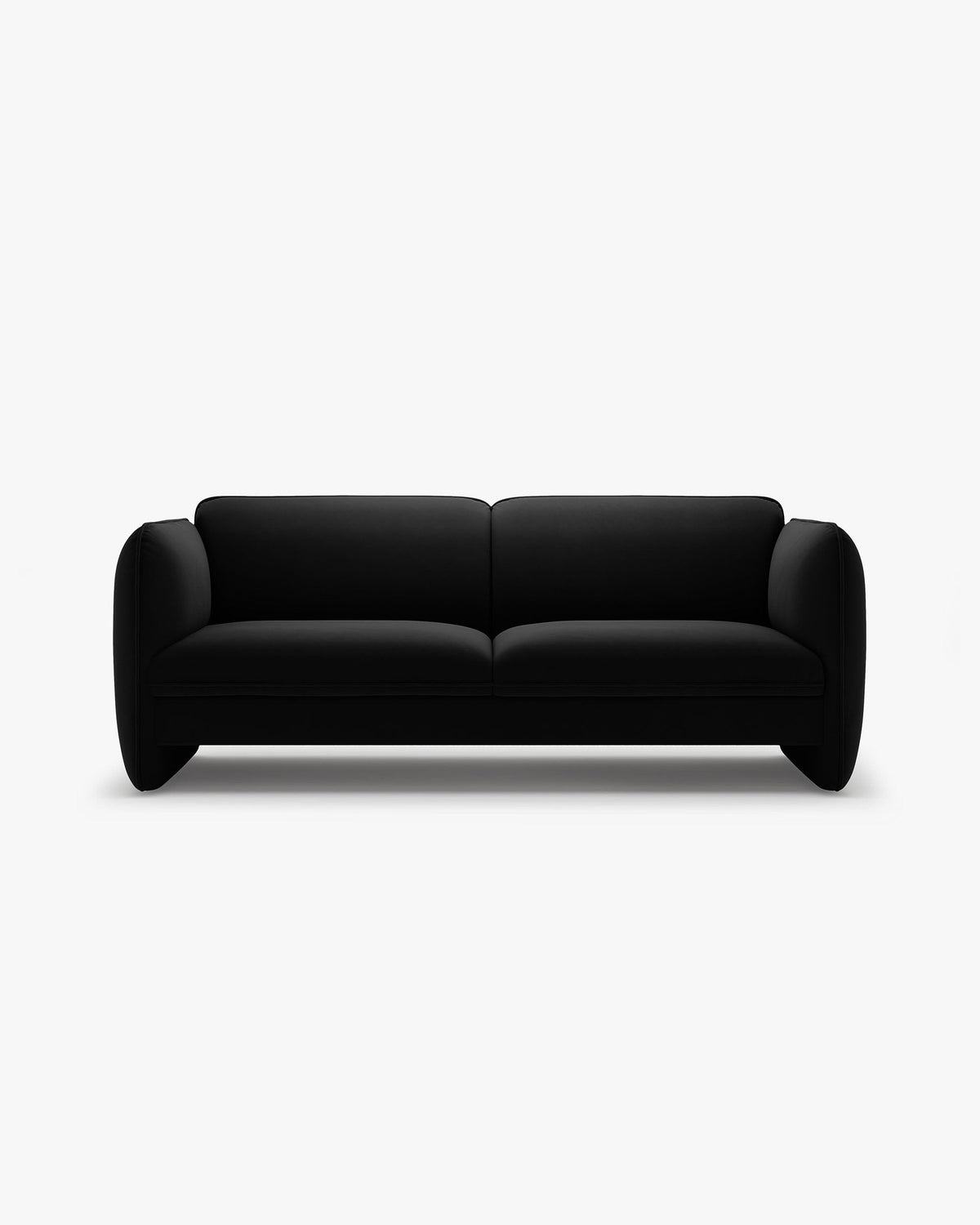 Georgia sofa – Velvet (Magic Velvet) – Crna