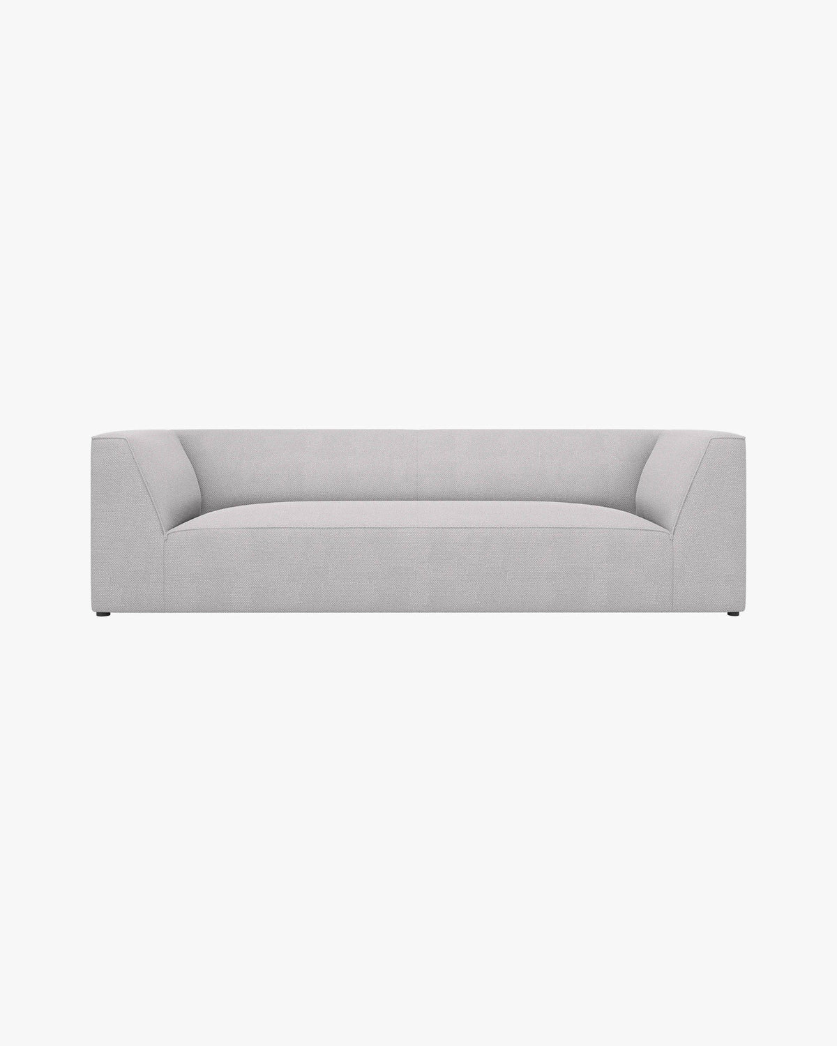 Ruby sofa (232 cm) – Strukturirana tkanina (Ottawa) – Svijetlo siva