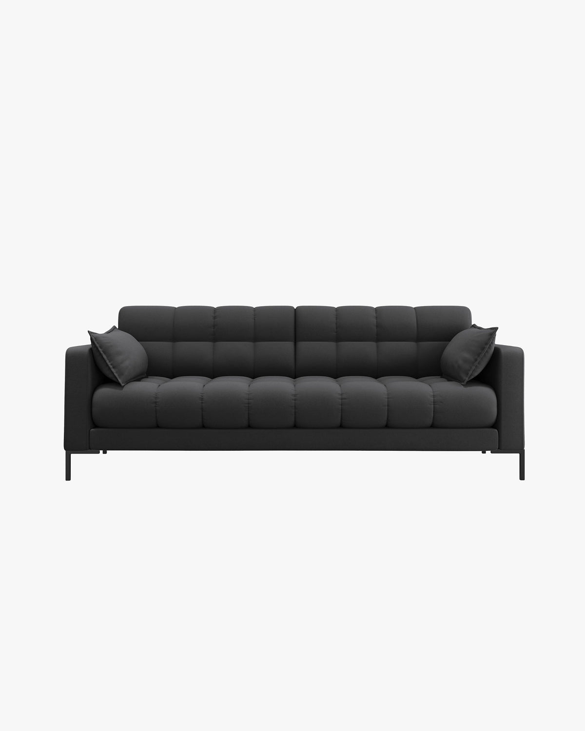 Mamaia sofa – Strukturirana tkanina (Neve) – Tamno siva