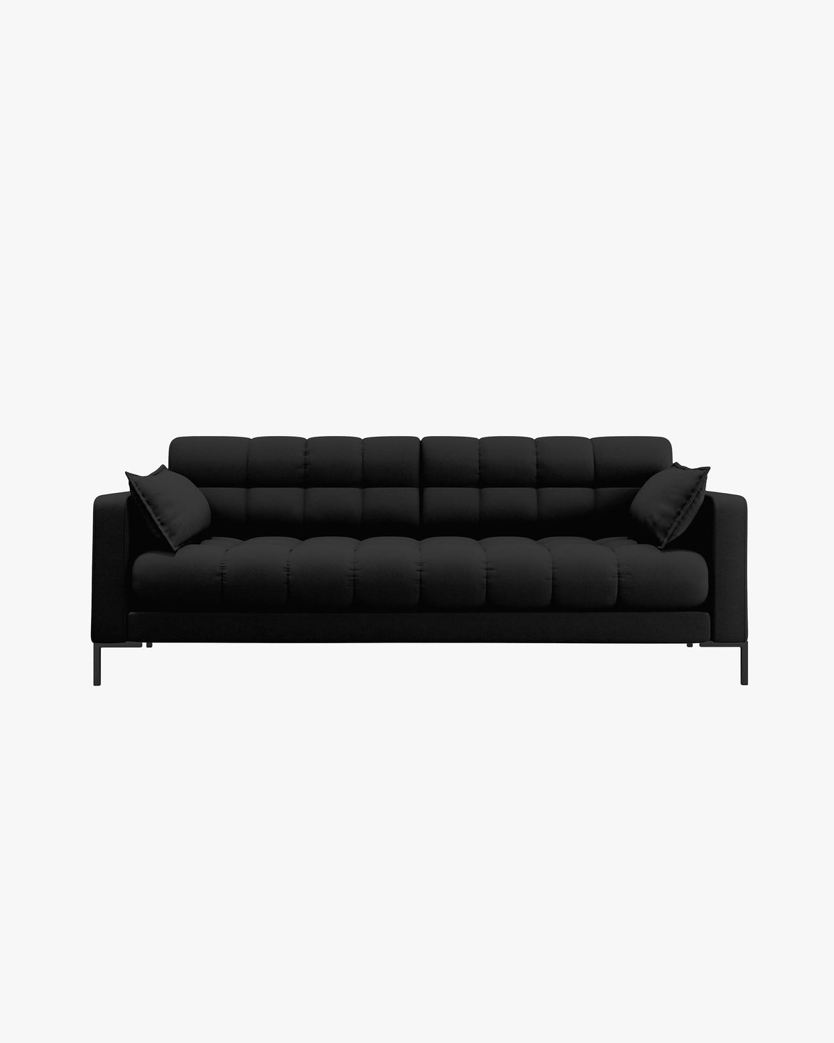 Mamaia sofa – Strukturirana tkanina (Neve) – Crna