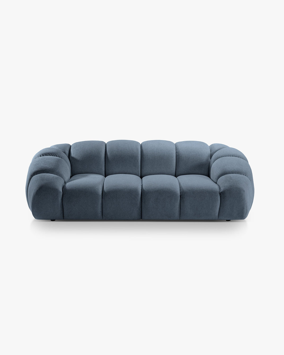 Diana sofa – Strukturirana tkanina (Bubble) – Plavi traper