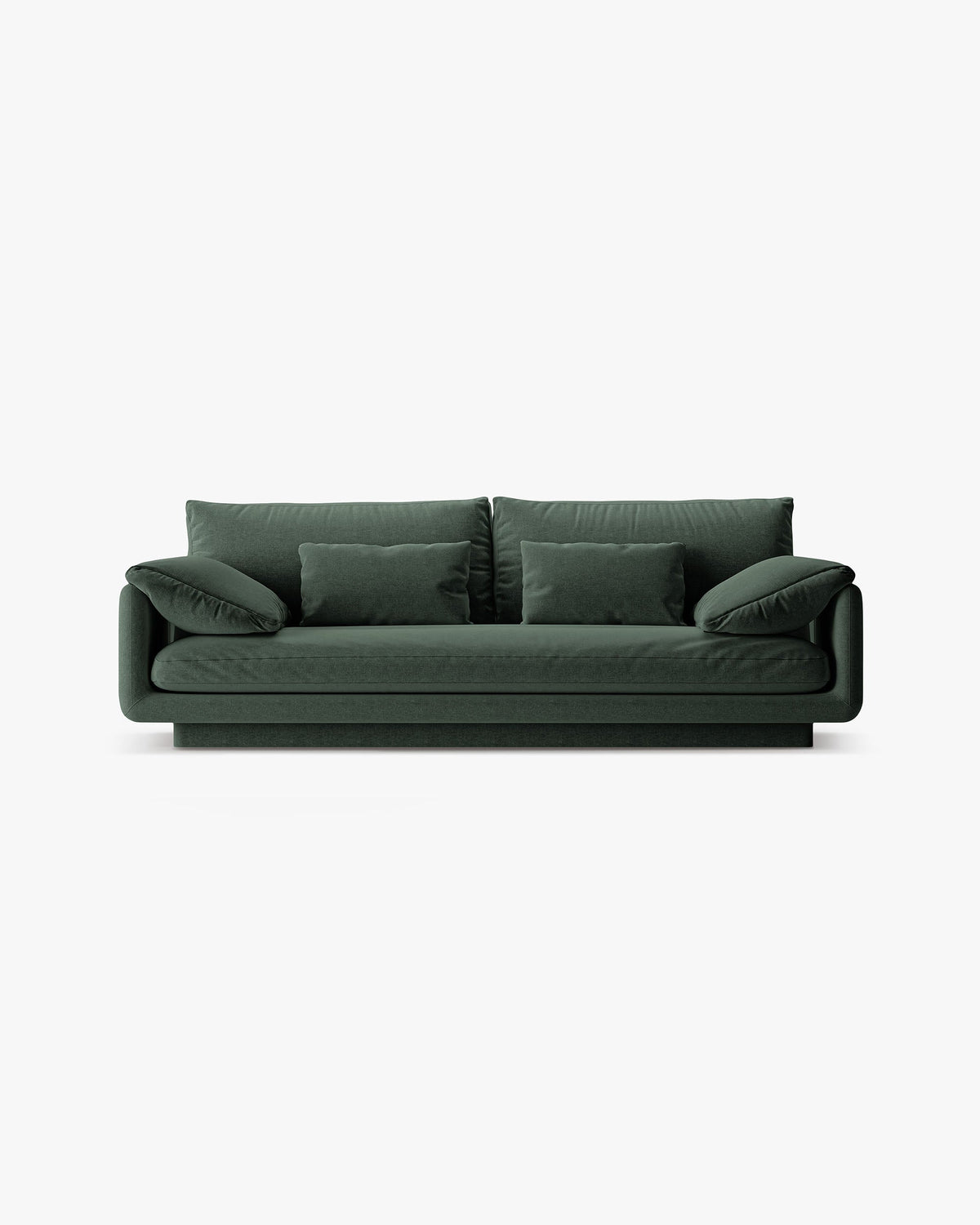 Torino sofa – Strukturirana tkanina (Wind) – Mahovina zelena