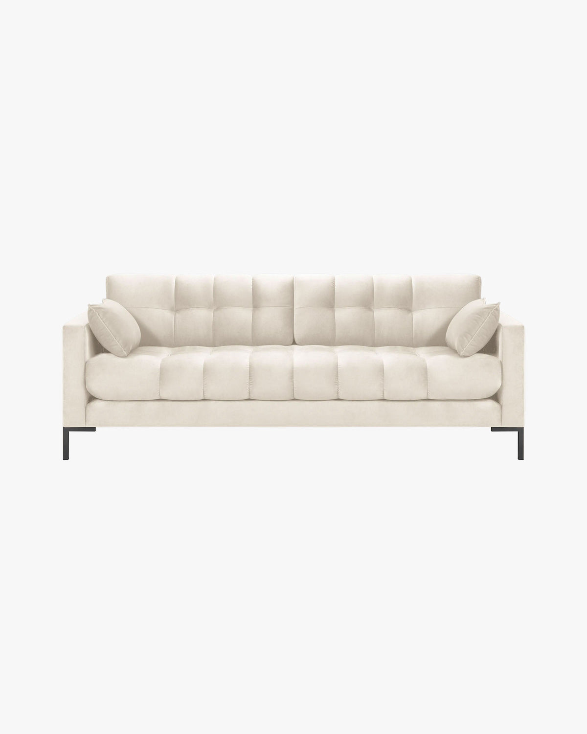 Mamaia sofa – Velvet (Bluvel) – Svijetlo bež