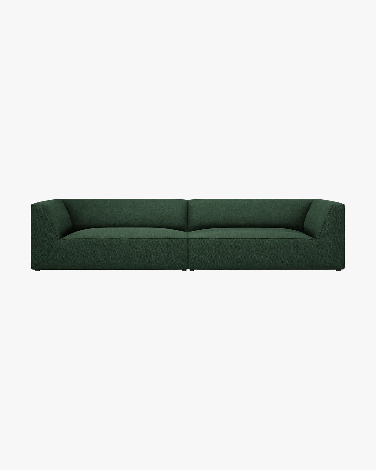 Ruby sofa – Strukturirana tkanina (Ottawa) – Zelena