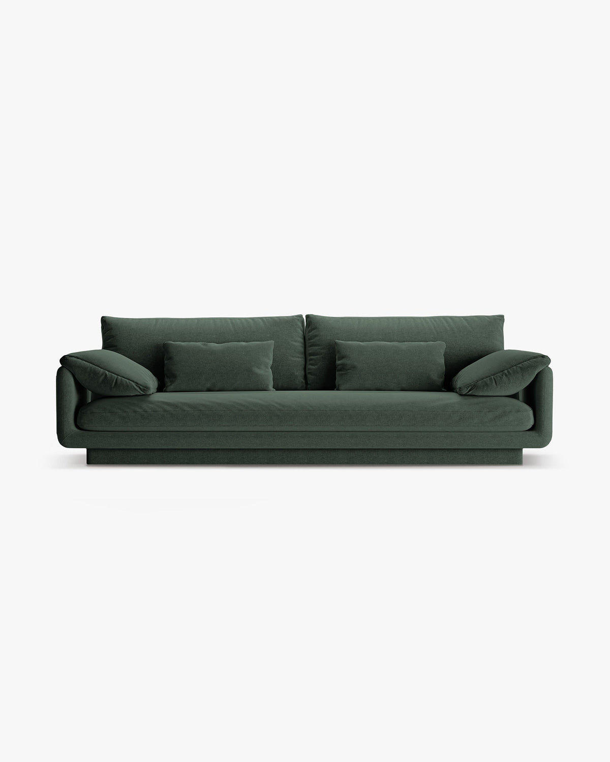 Torino sofa – Strukturirana tkanina (Wind) – Mahovina zelena