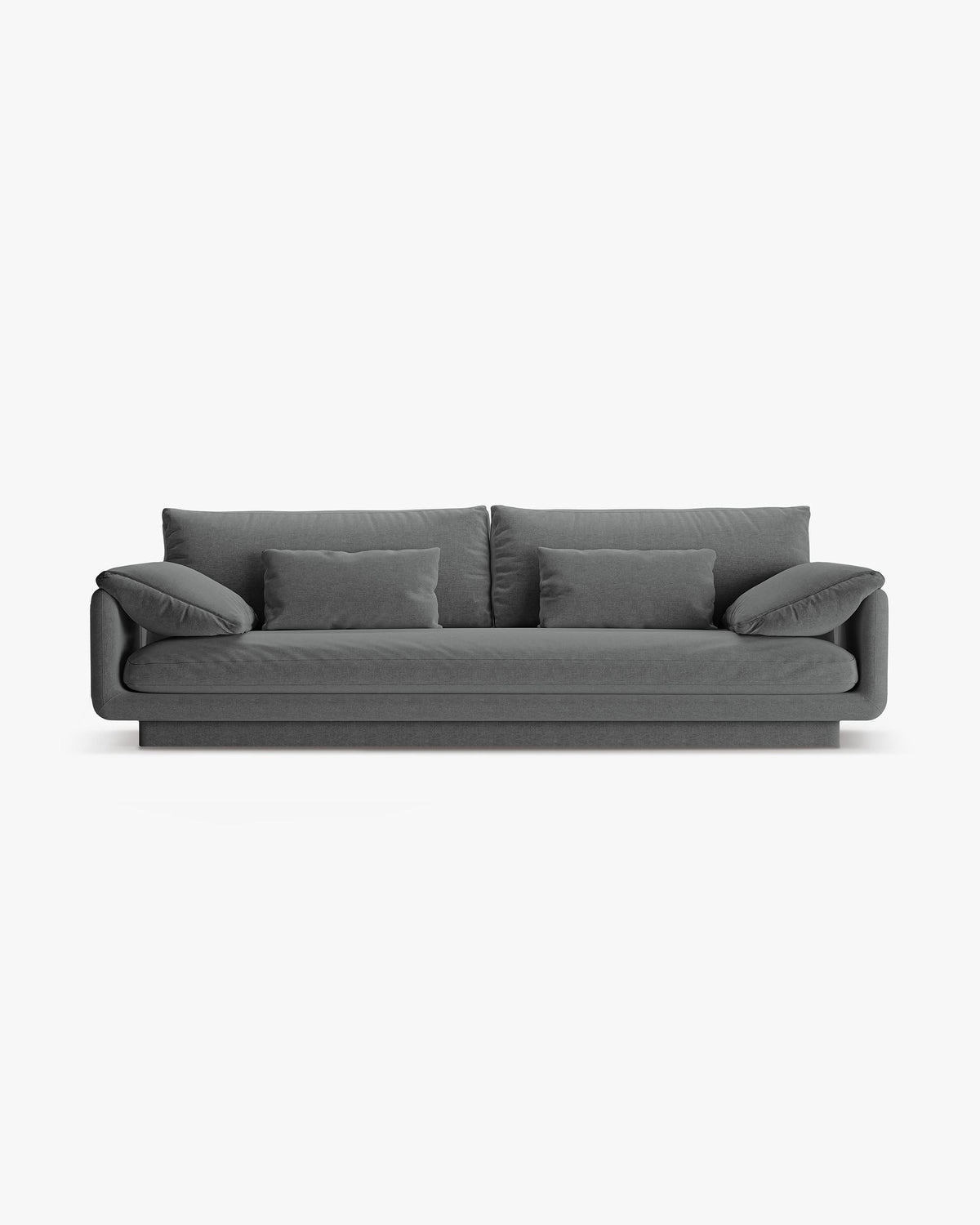 Torino sofa – Strukturirana tkanina (Wind) – Tamno siva