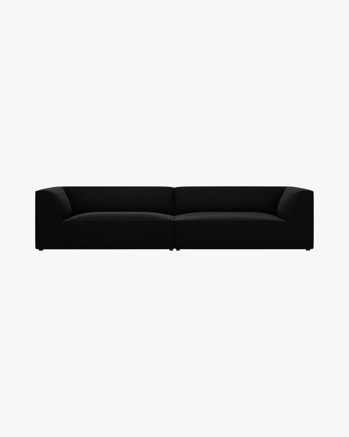 Ruby sofa – Velvet (Salvador) – Crna