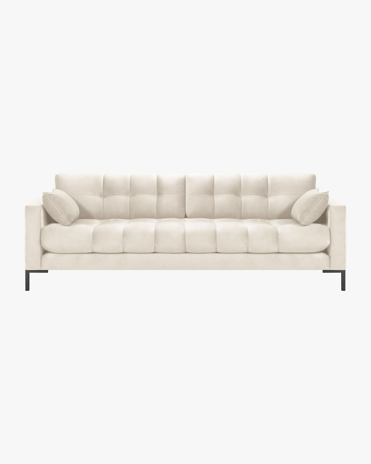 Mamaia sofa – Velvet (Bluvel) – Svijetlo bež