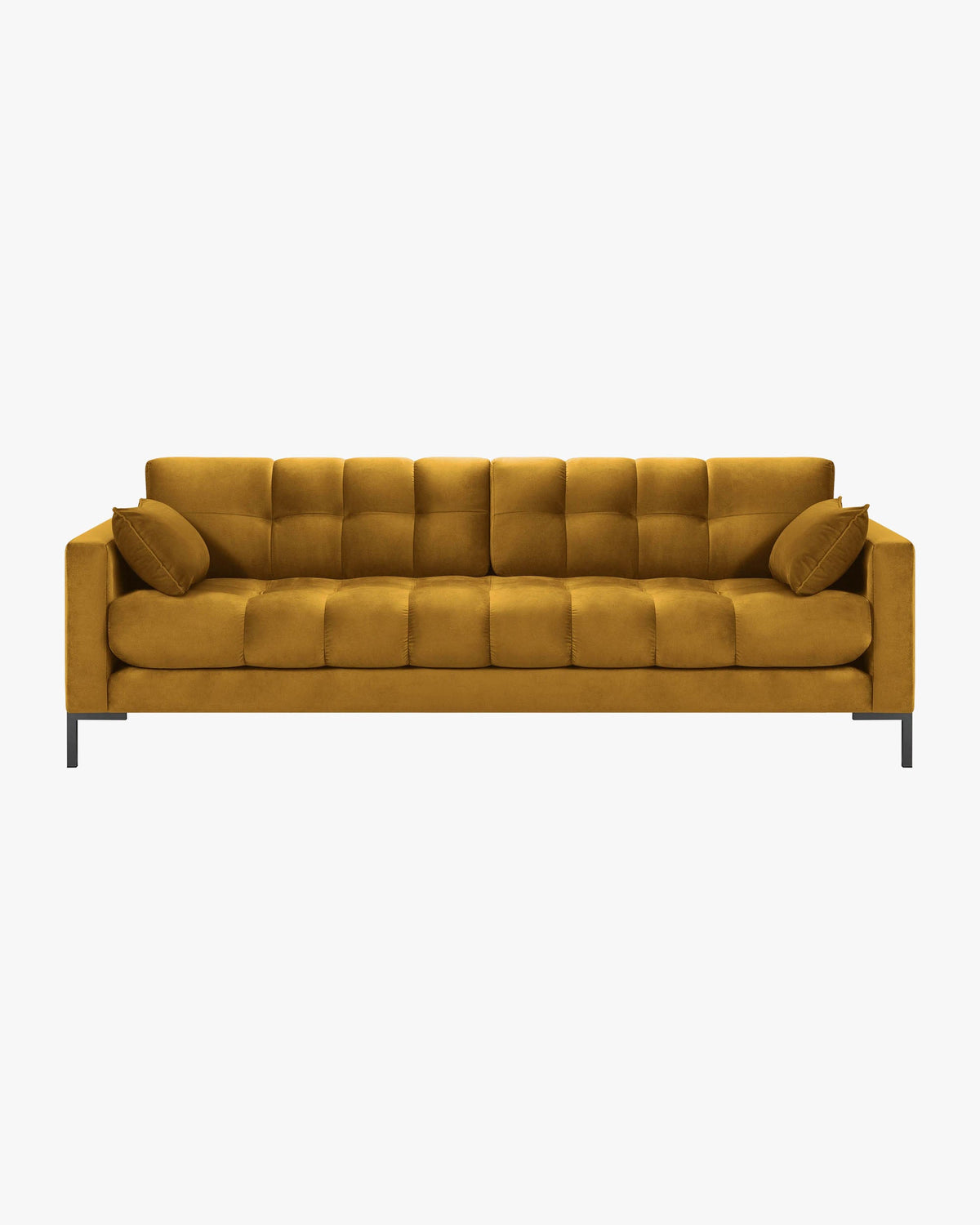 Mamaia sofa – Velvet (Bluvel) – Žuta