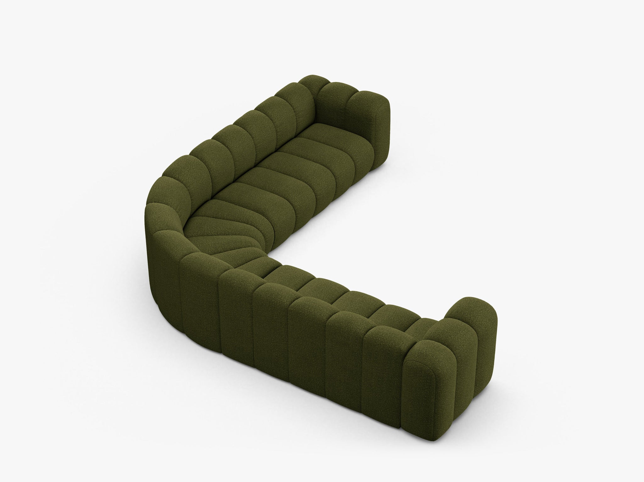Lupine simetrična kutna sofa 5 mjesta