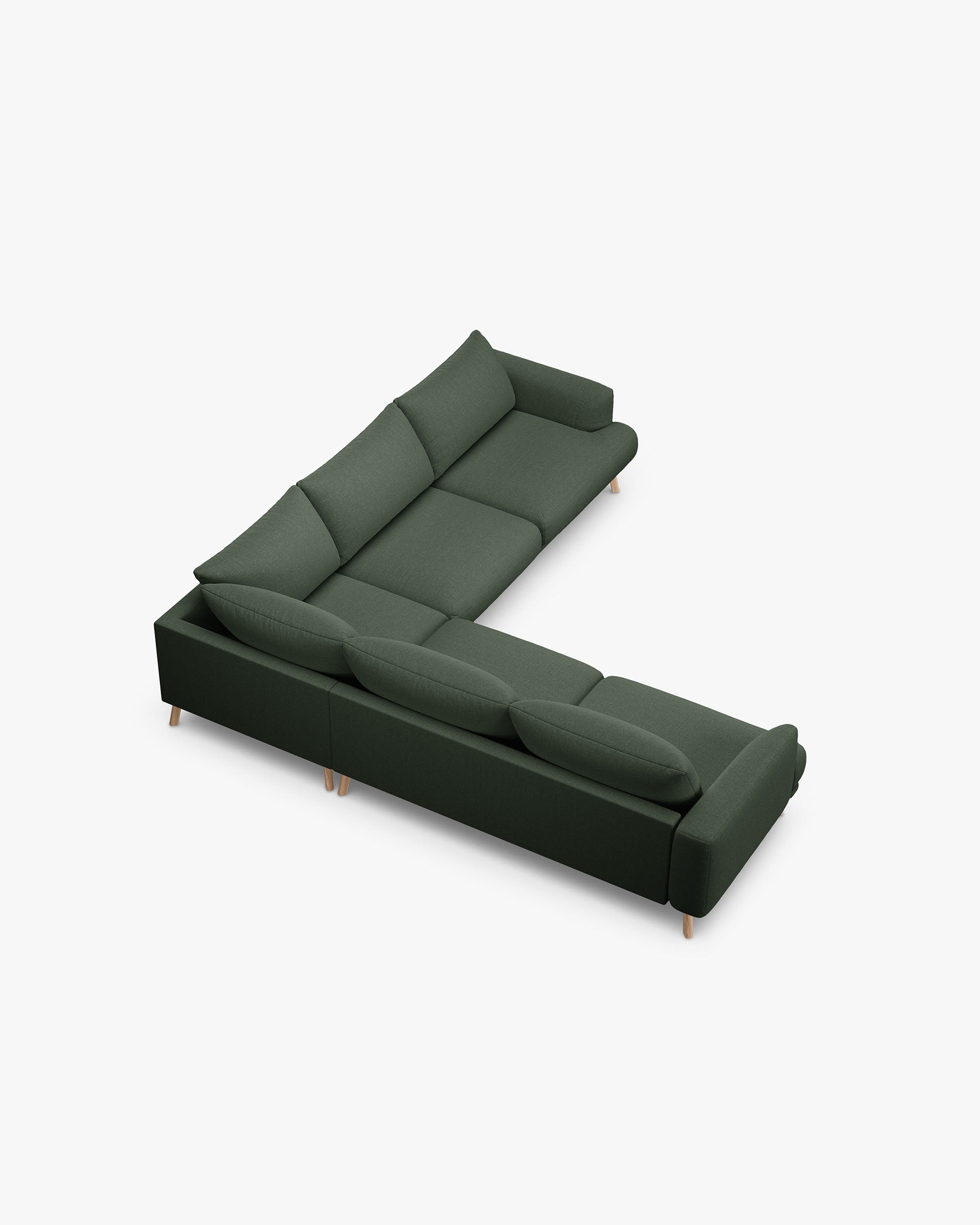 Naomi simetrična kutna sofa 5 mjesta