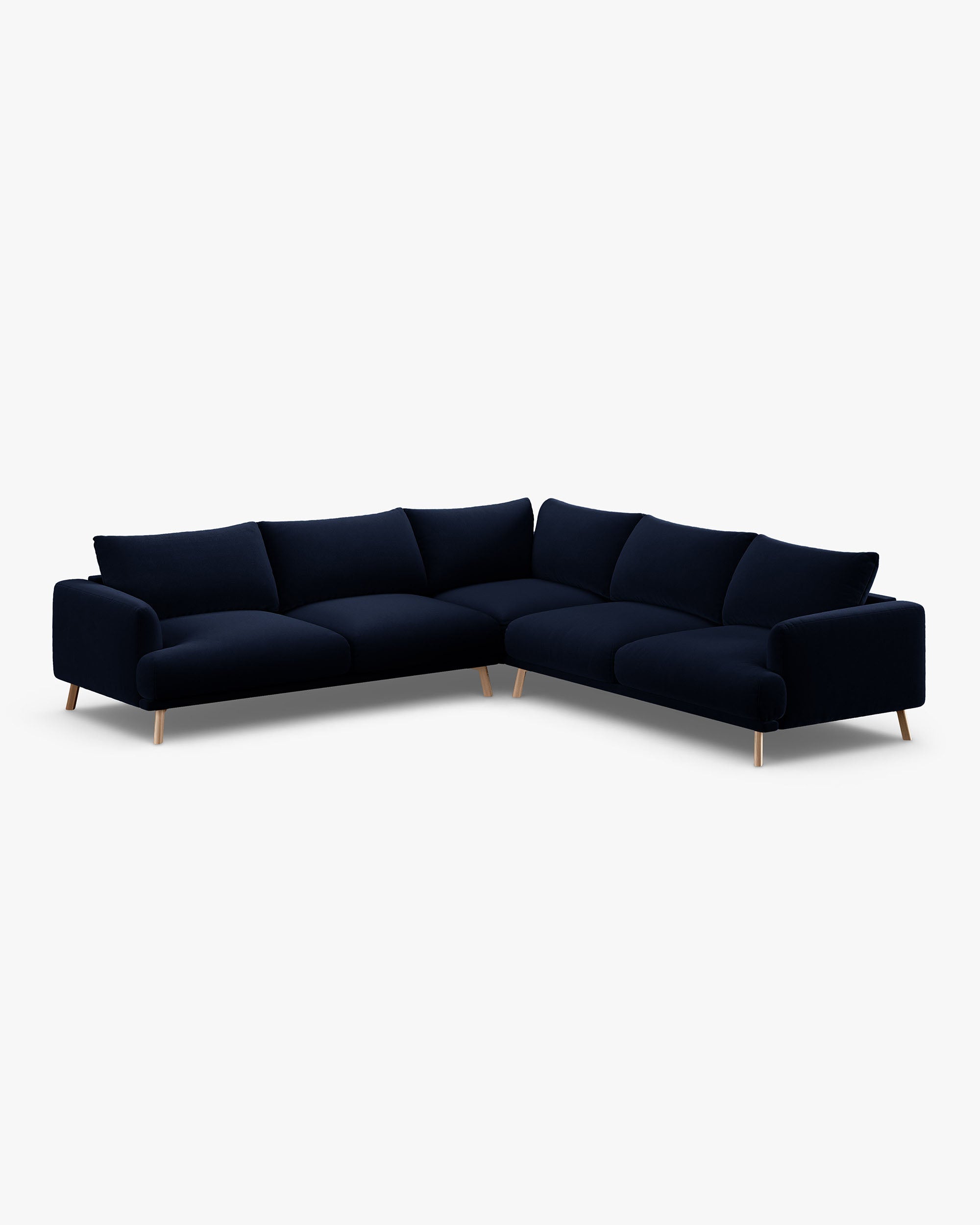 Naomi simetrična kutna sofa 5 mjesta