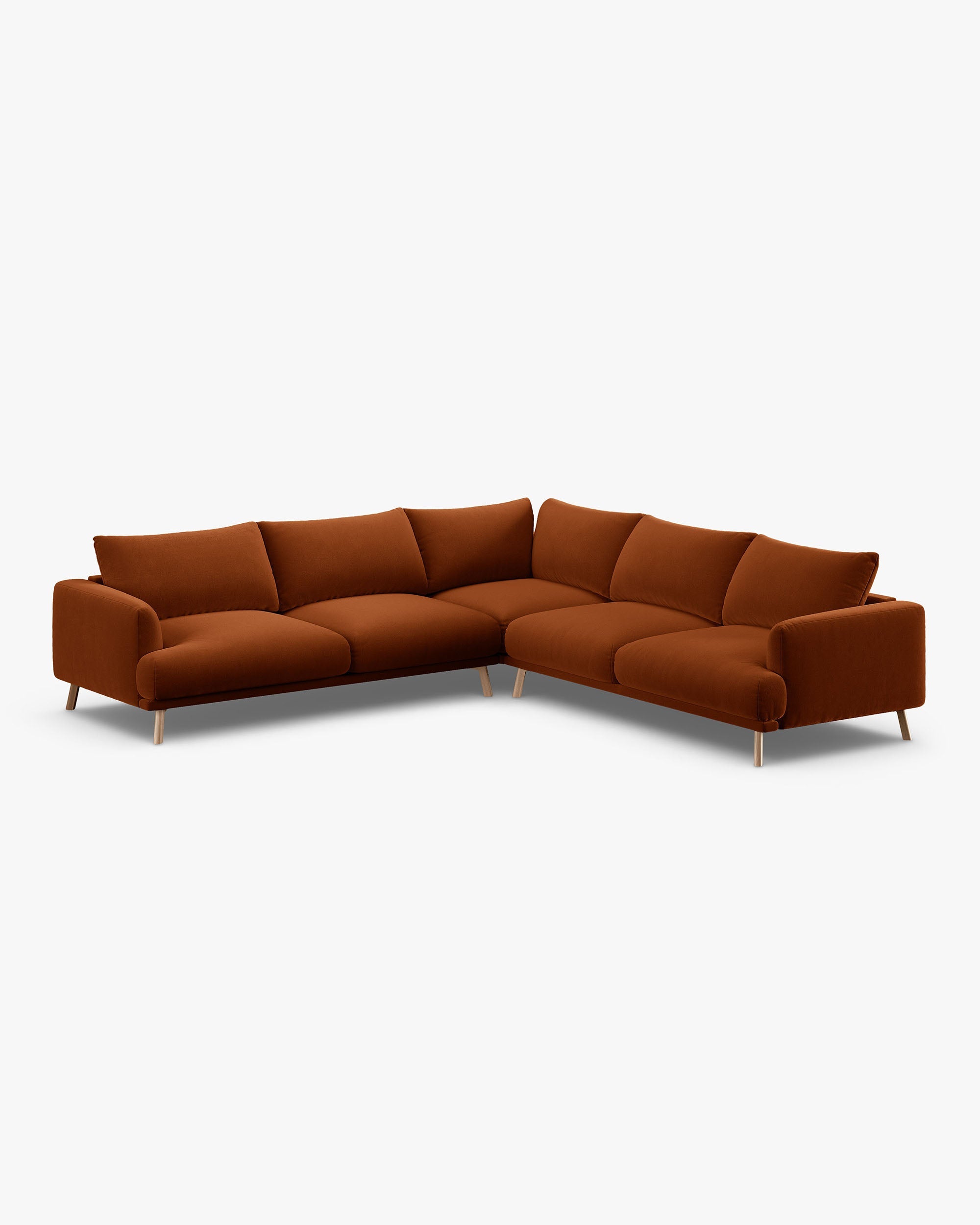 Naomi simetrična kutna sofa 5 mjesta