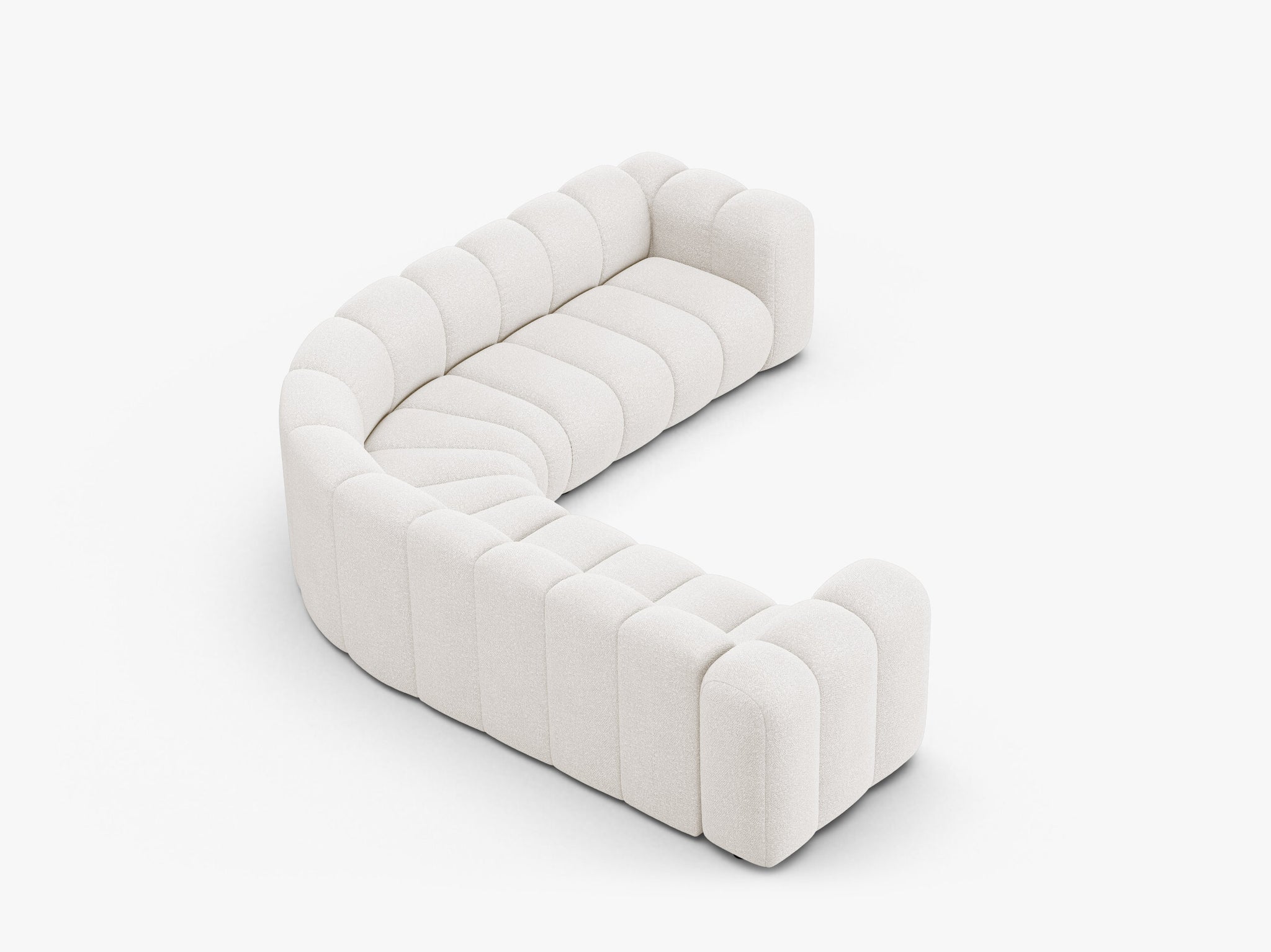 Lupine srednja simetrična kutna sofa 5 mjesta