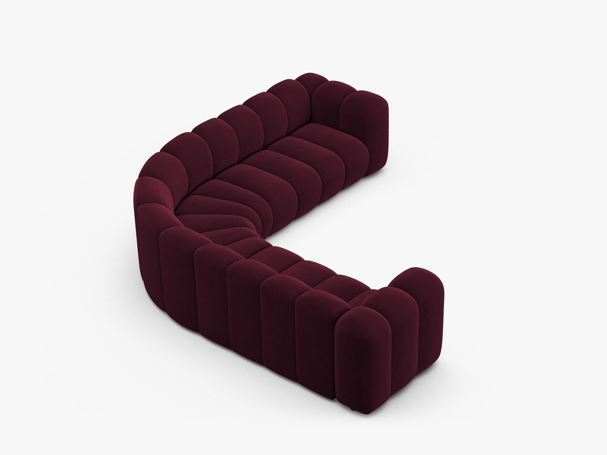 Lupine srednja simetrična kutna sofa 5 mjesta