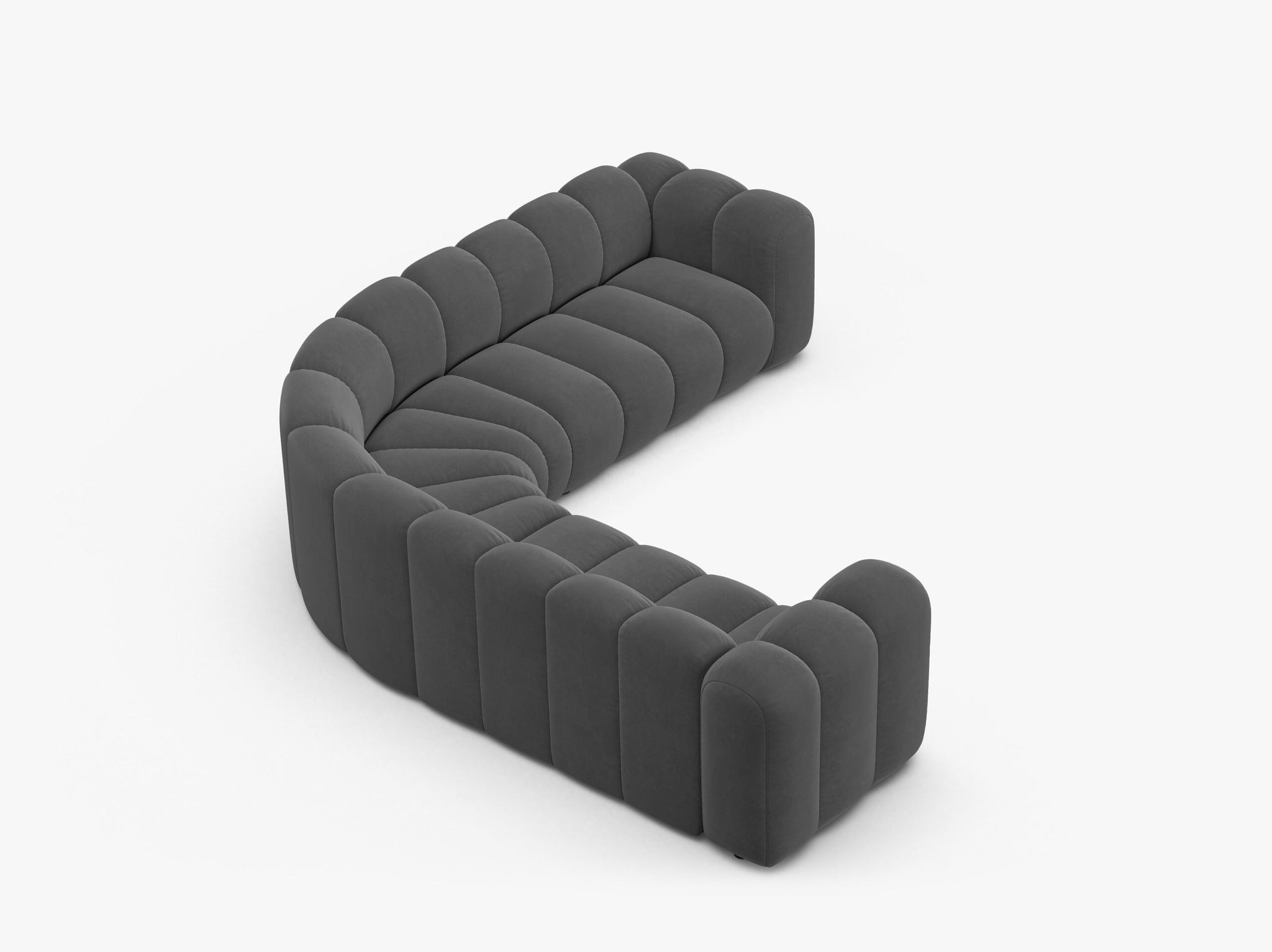 Lupine srednja simetrična kutna sofa 5 mjesta