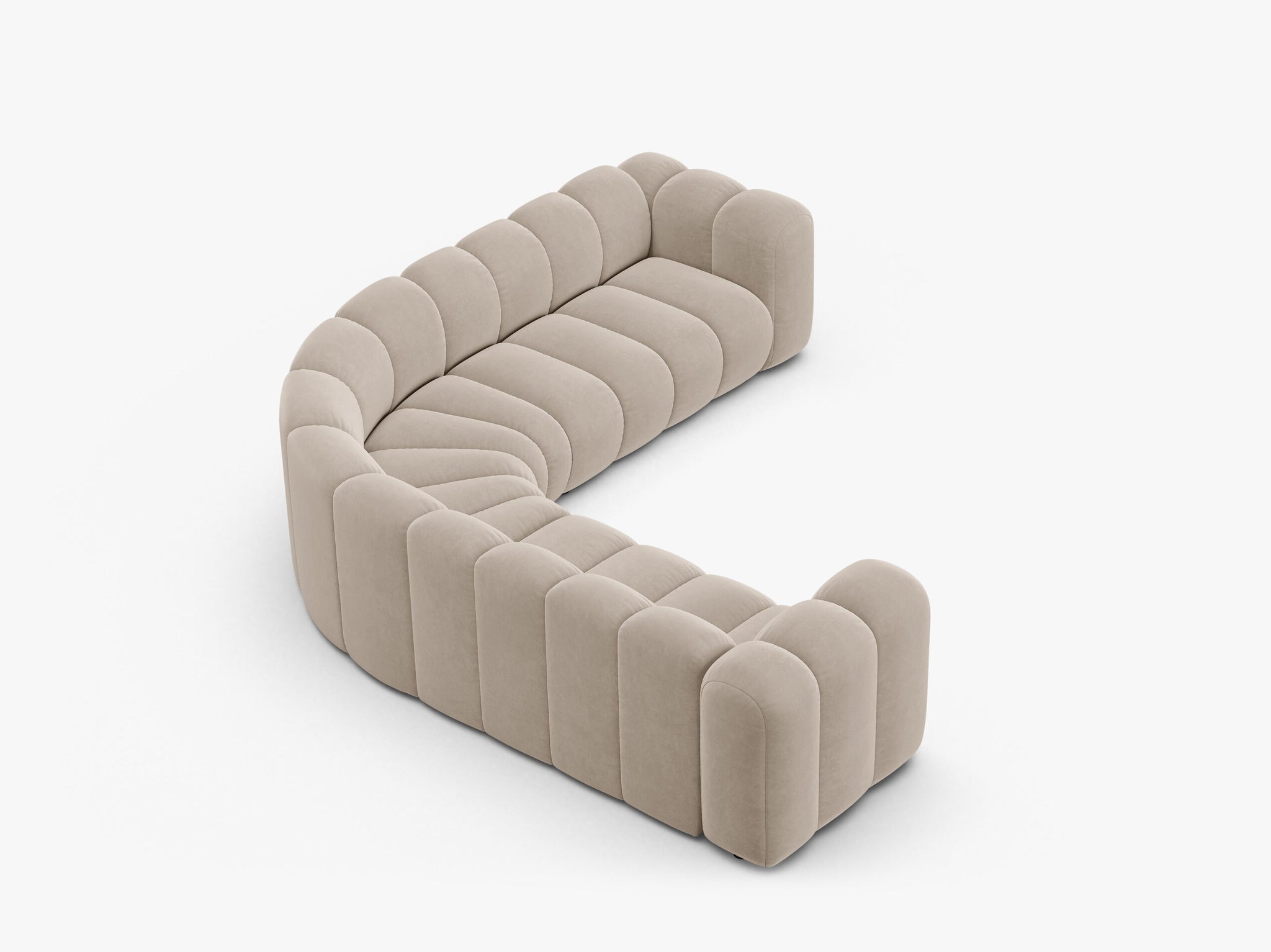 Lupine srednja simetrična kutna sofa 5 mjesta
